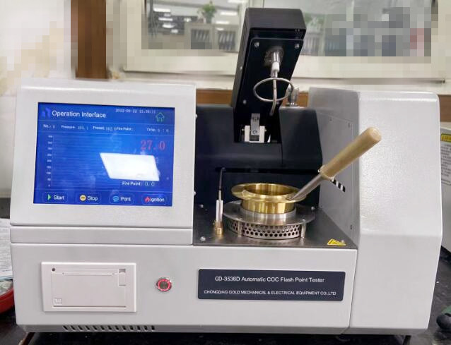 Open Cup Flash Point
