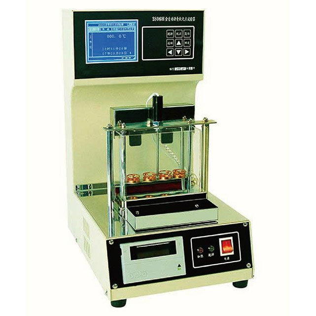 GD-2806H Automático Pitch Pitch Petroleum Resina Softening Point Tester Anel e Aparelho de Bola