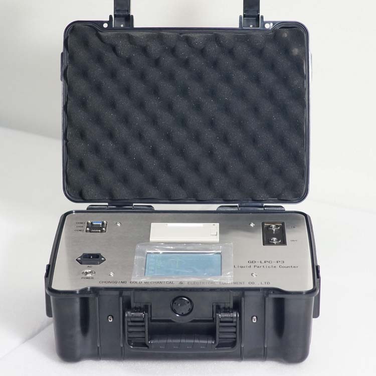 Contador de part&iacute;culas de l&iacute;quido port&aacute;til (&oacute;leo)