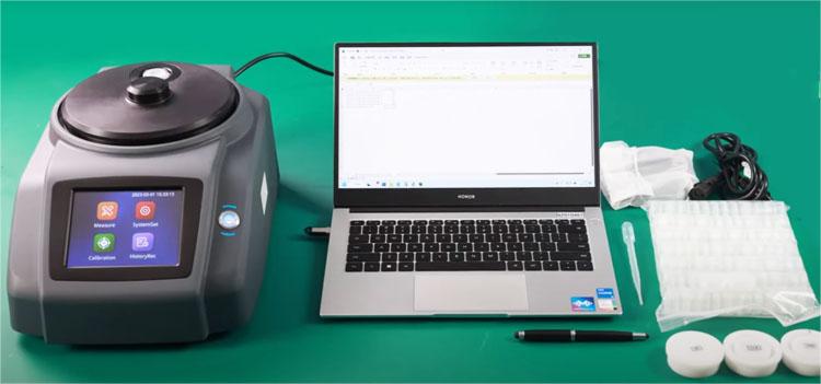 Testador de detritos ferrosos