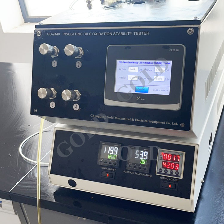 Aparelho de teste de estabilidade de oxida&ccedil;&atilde;o