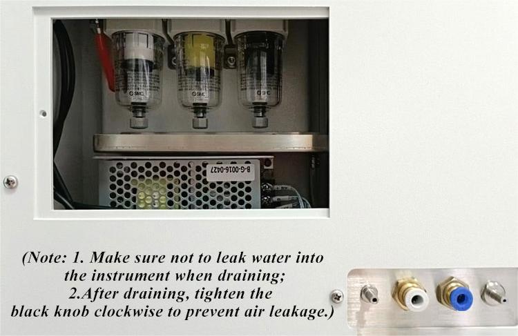 Contro de part&iacute;culas l&iacute;quidas