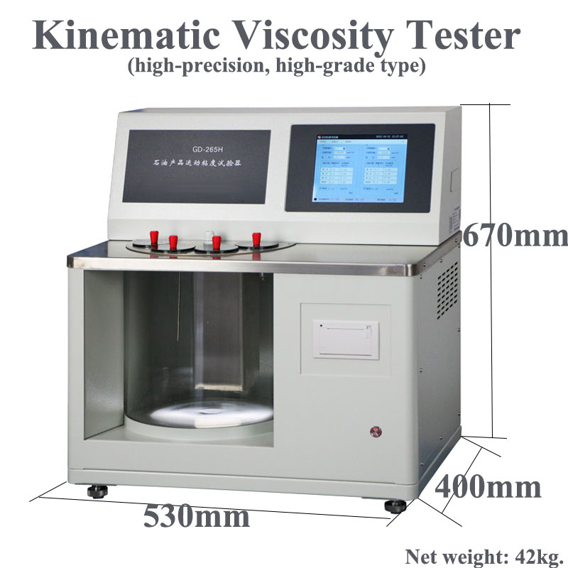 ASTM D445 Produtos petrolíferos Testador de viscosidade cinemática Visímetro cinemático 