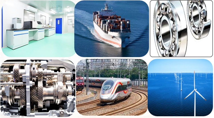 Aplicativo de monitor de detritos ferrosos