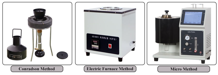 Testador de res&iacute;duos de carbono de produtos petrol&iacute;feros