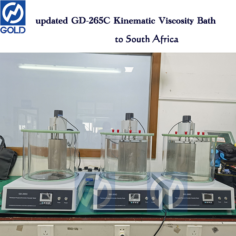 Banho de viscosidade cinem&aacute;tica