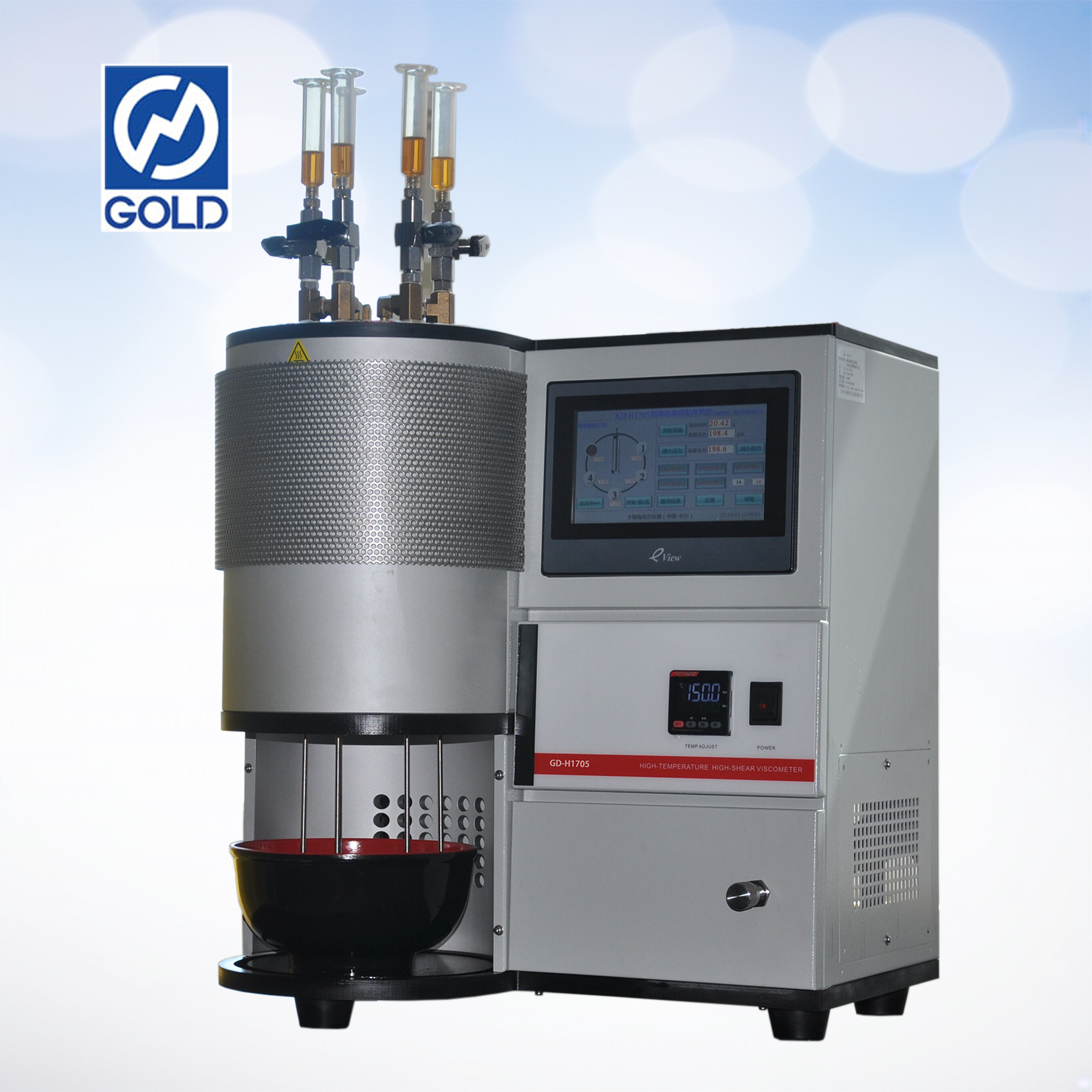 Viscos&iacute;metro de alta temperatura e alto cisalhamento