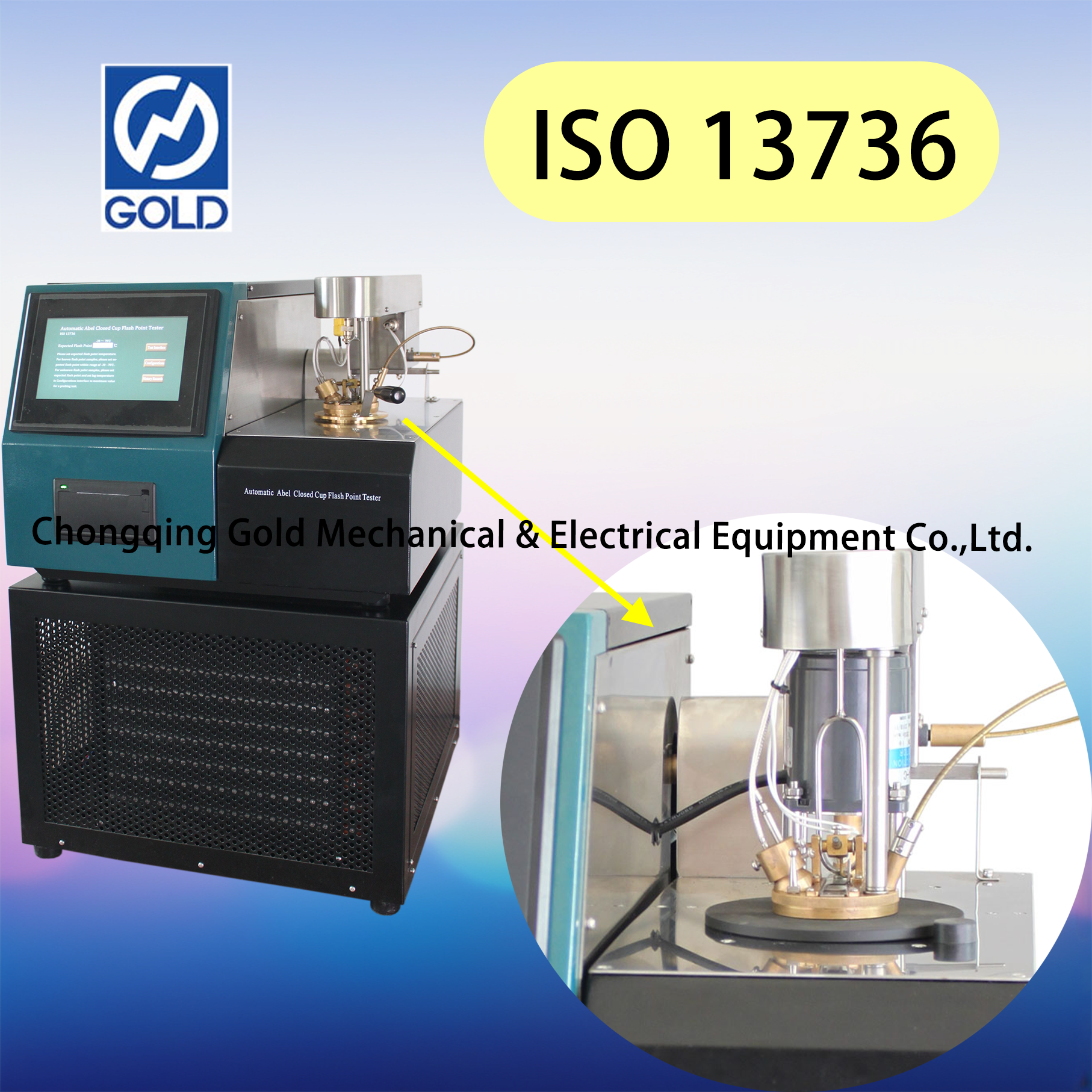 Auto Abel fechou o Tester Flash Point-4