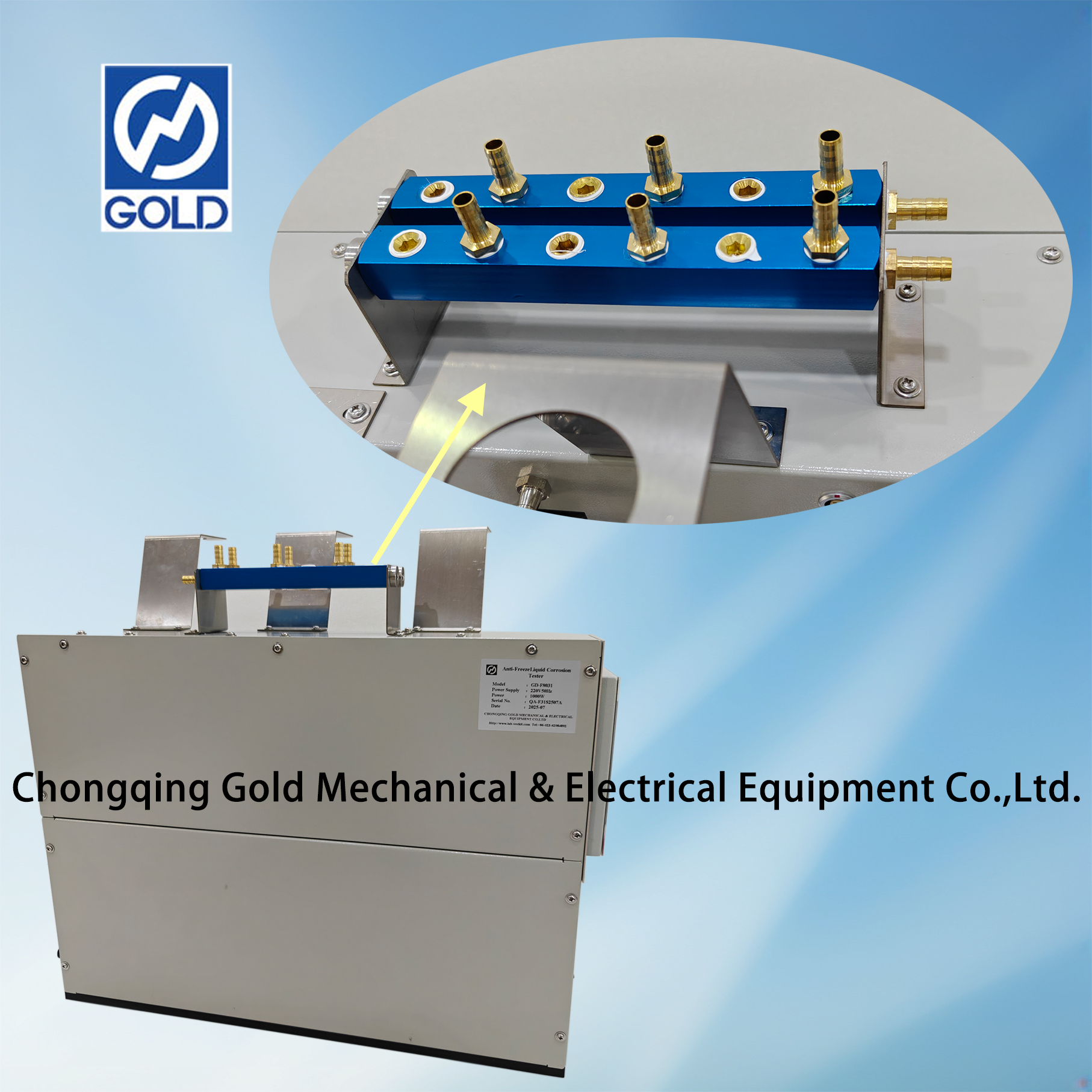 Testador de corros&atilde;o do l&iacute;quido de arrefecimento do motor-6