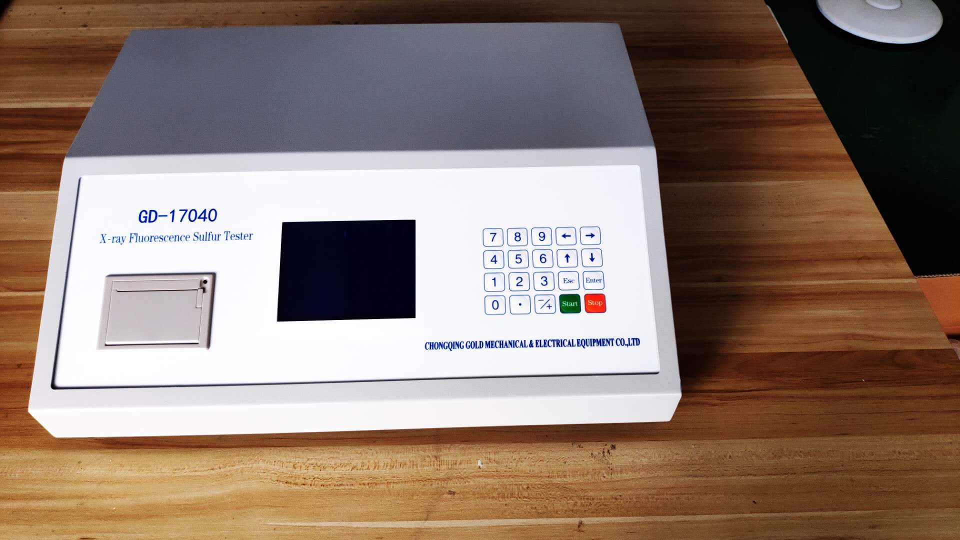 Analisador de enxofre de fluoresc&ecirc;ncia de raios-x