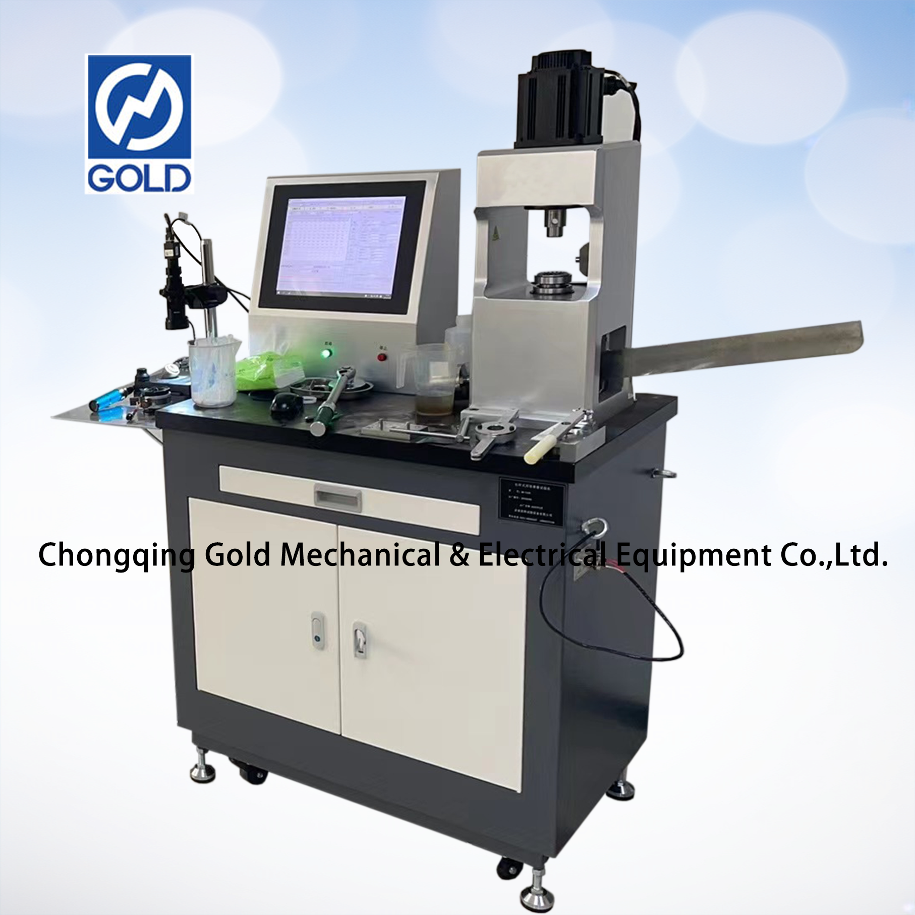 M&aacute;quina de teste de fric&ccedil;&atilde;o de quatro bola-4