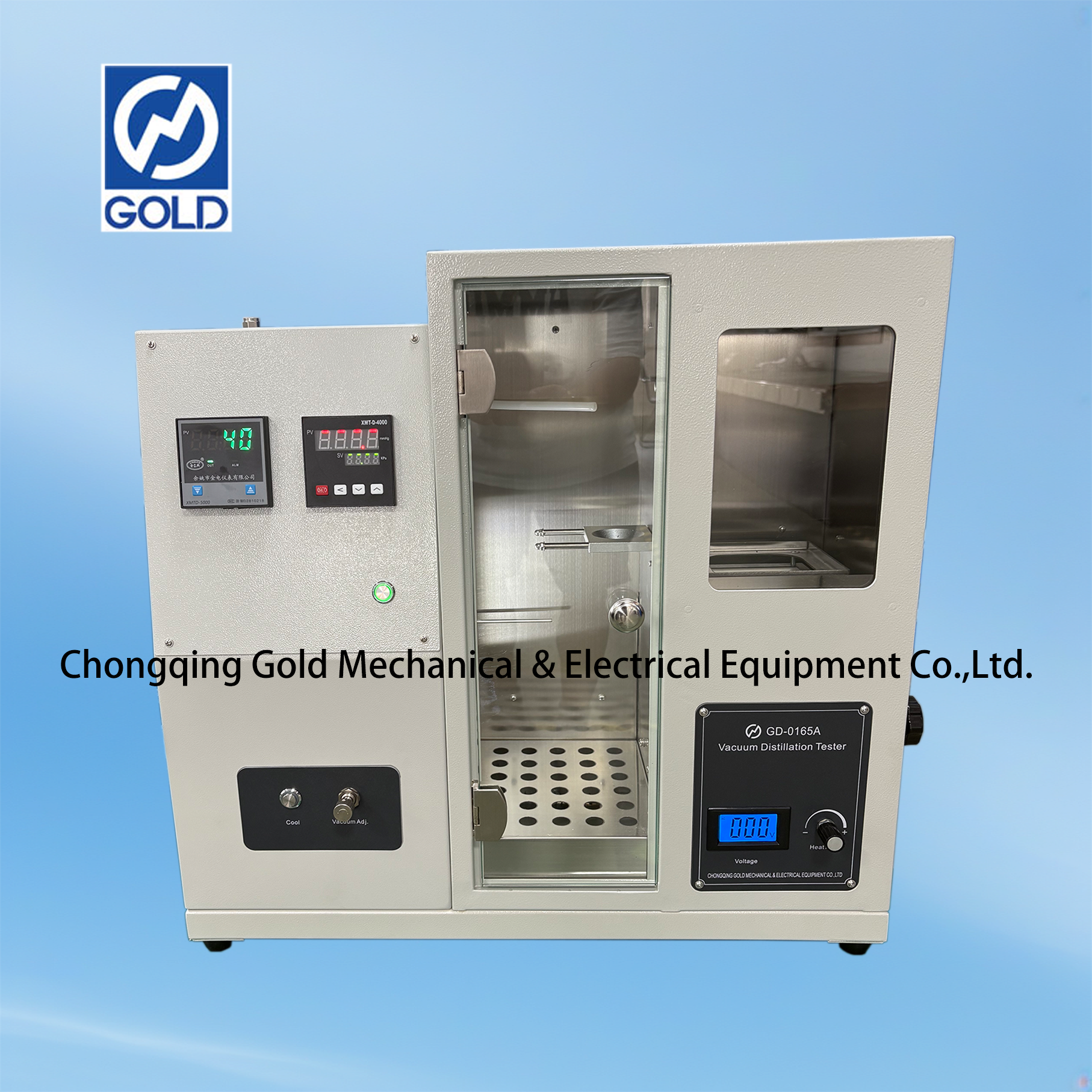 Medidor de destila&ccedil;&atilde;o a v&aacute;cuo