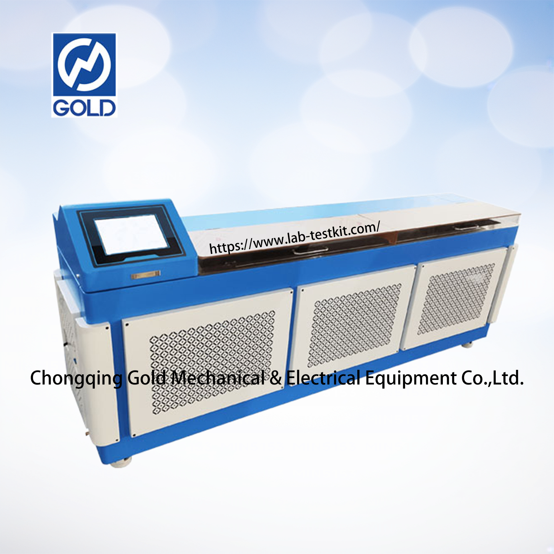 ASTM D113 Testador de ductilidade de asfalto inteligente