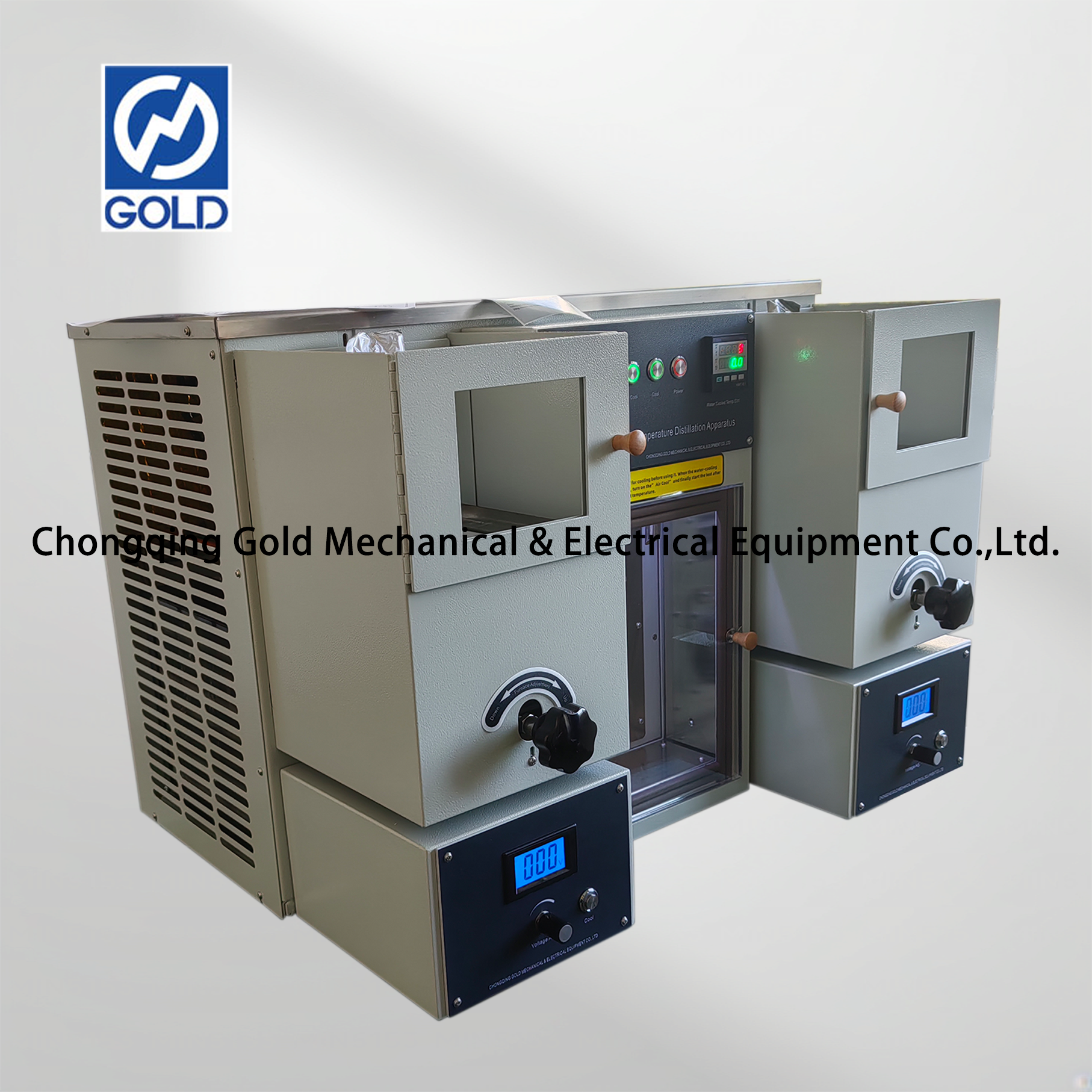 Testador de destilação de tubo duplo de baixa temperatura ASTM D86