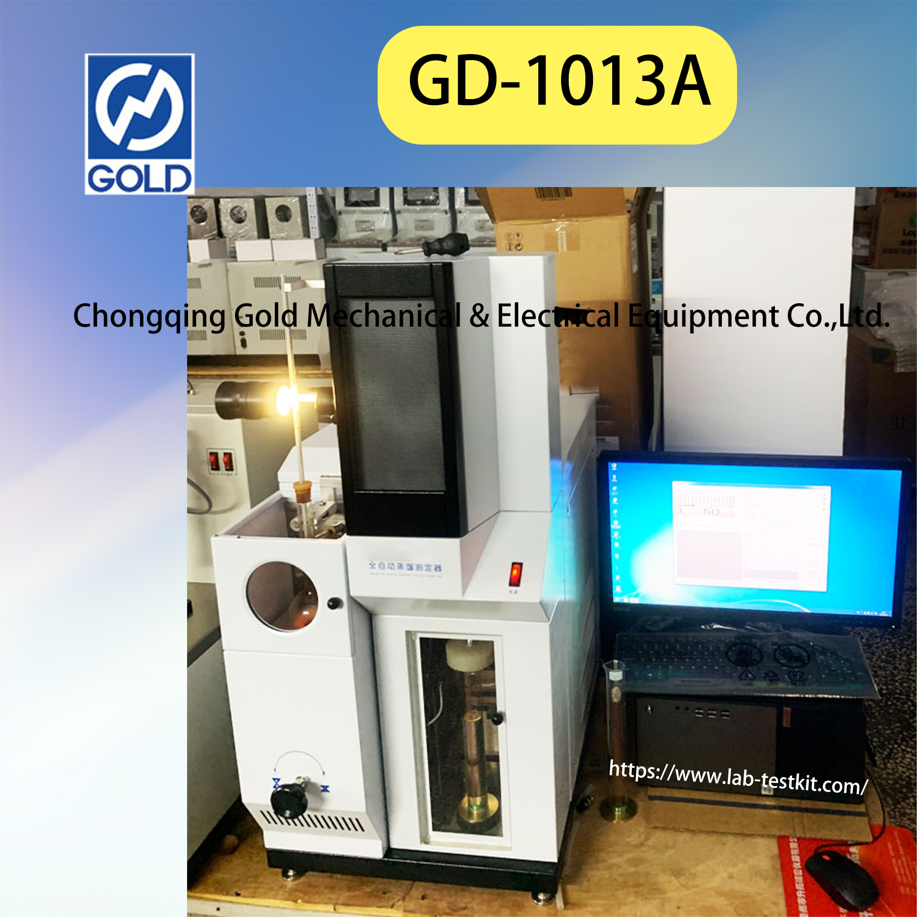 Equipamento de teste de destila&ccedil;&atilde;o autom&aacute;tica -5