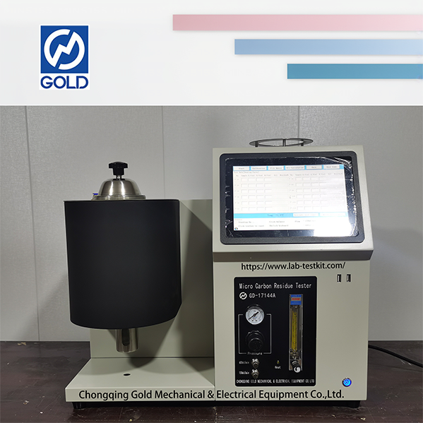 Testador de resíduos de carbono de produtos petrolíferos (Micromethod)