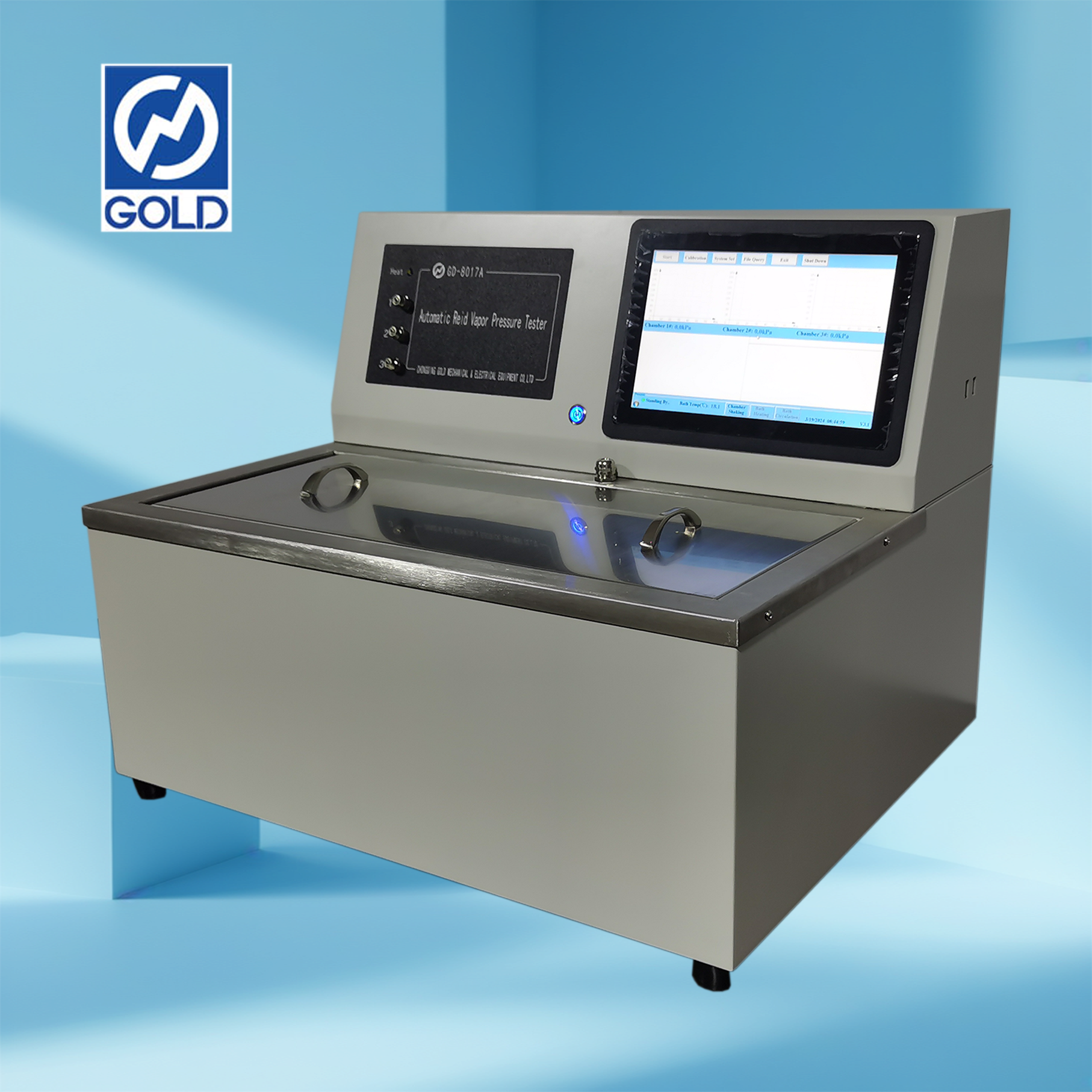 Testador autom&aacute;tico de RVP de press&atilde;o de vapor de vapor autom&aacute;tico