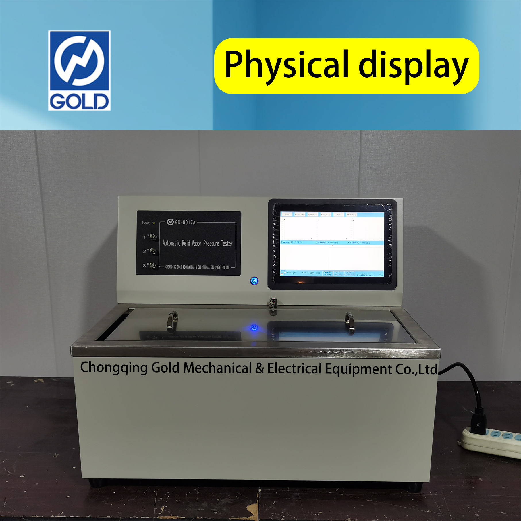 Testador autom&aacute;tico de press&atilde;o de vapor de reid saturado-1