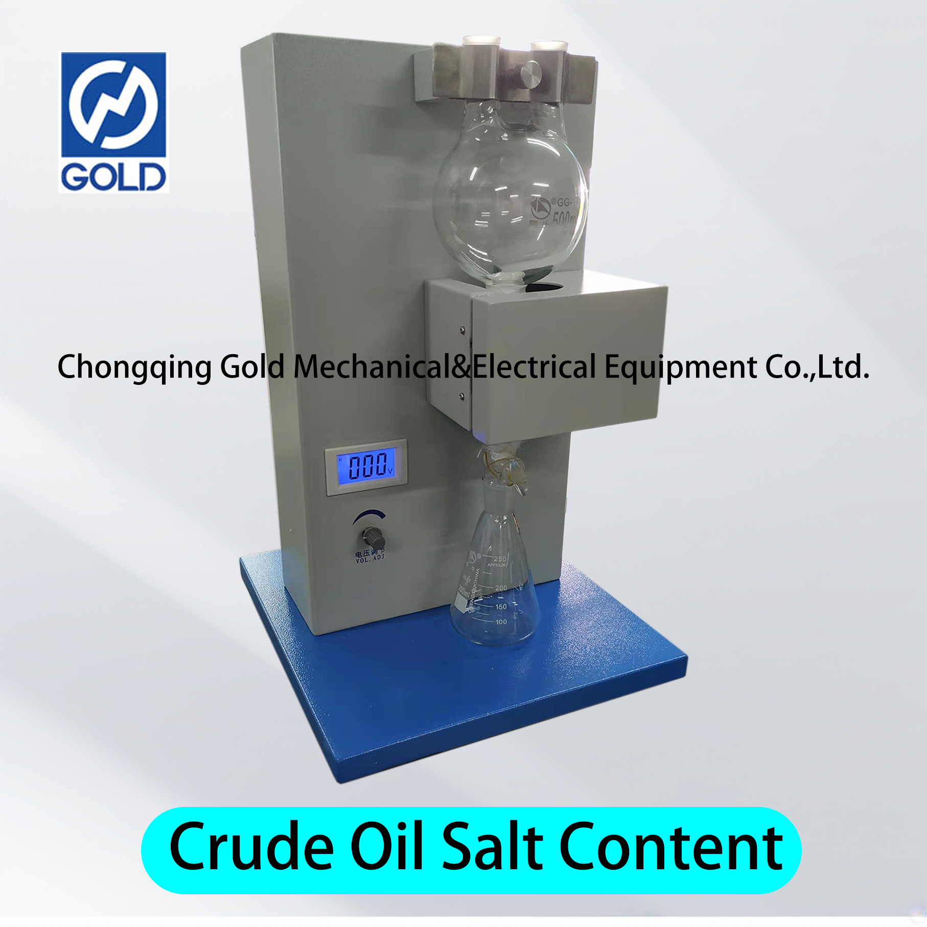 Testador de teor de sal de petr&oacute;leo bruto-1