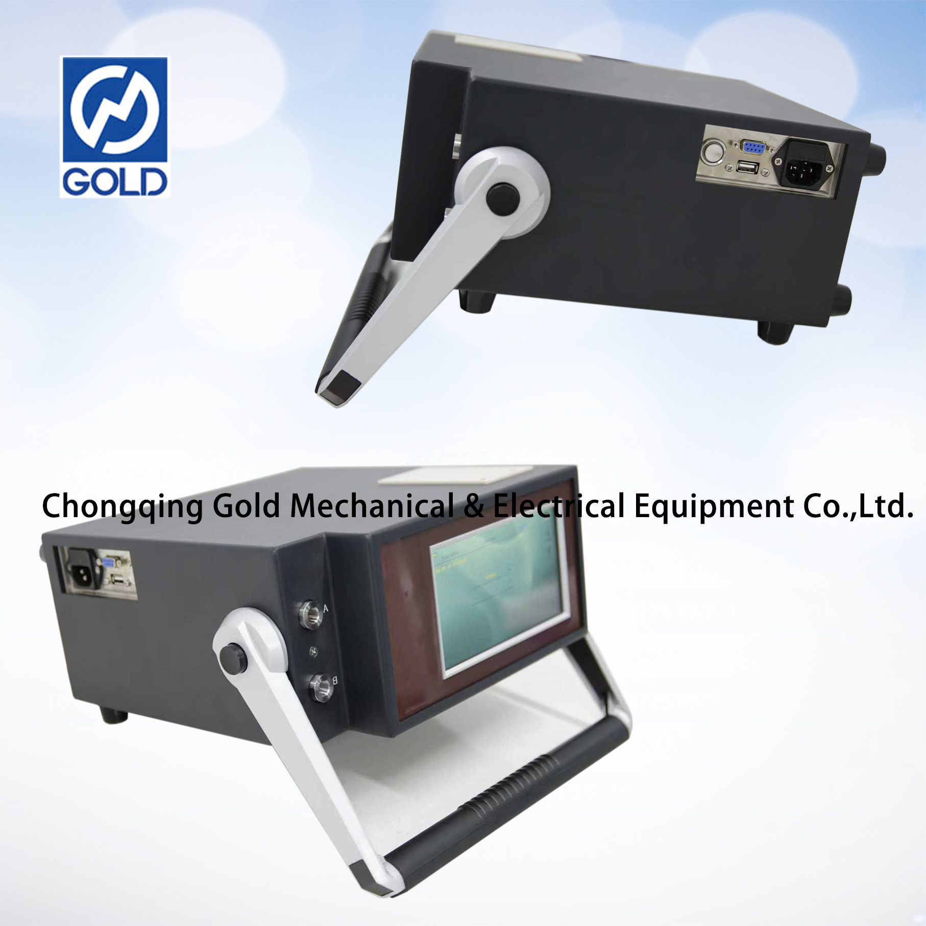 Contador portátil de partículas de óleo