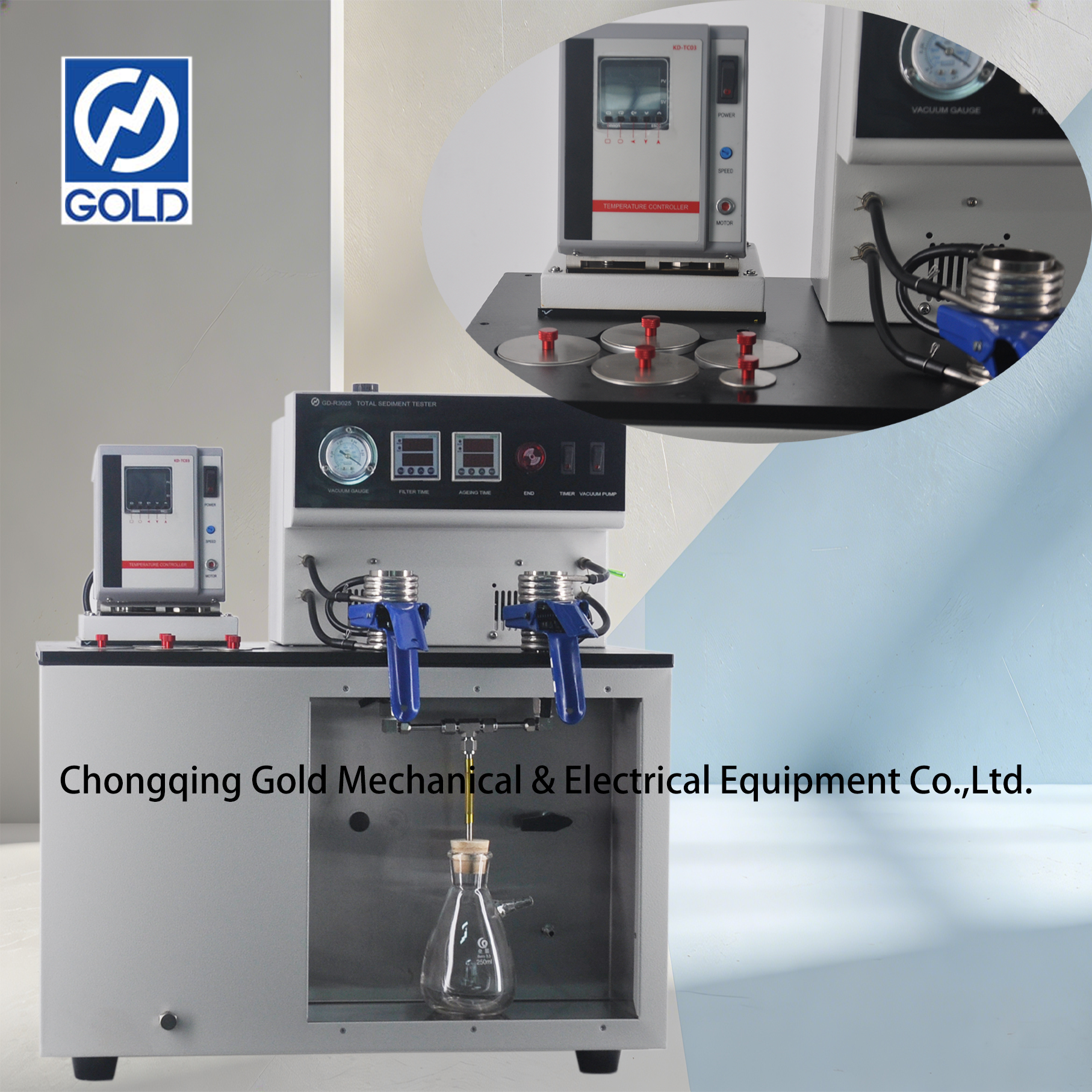 Testador total de sedimentos de óleo combustível ASTM D4870