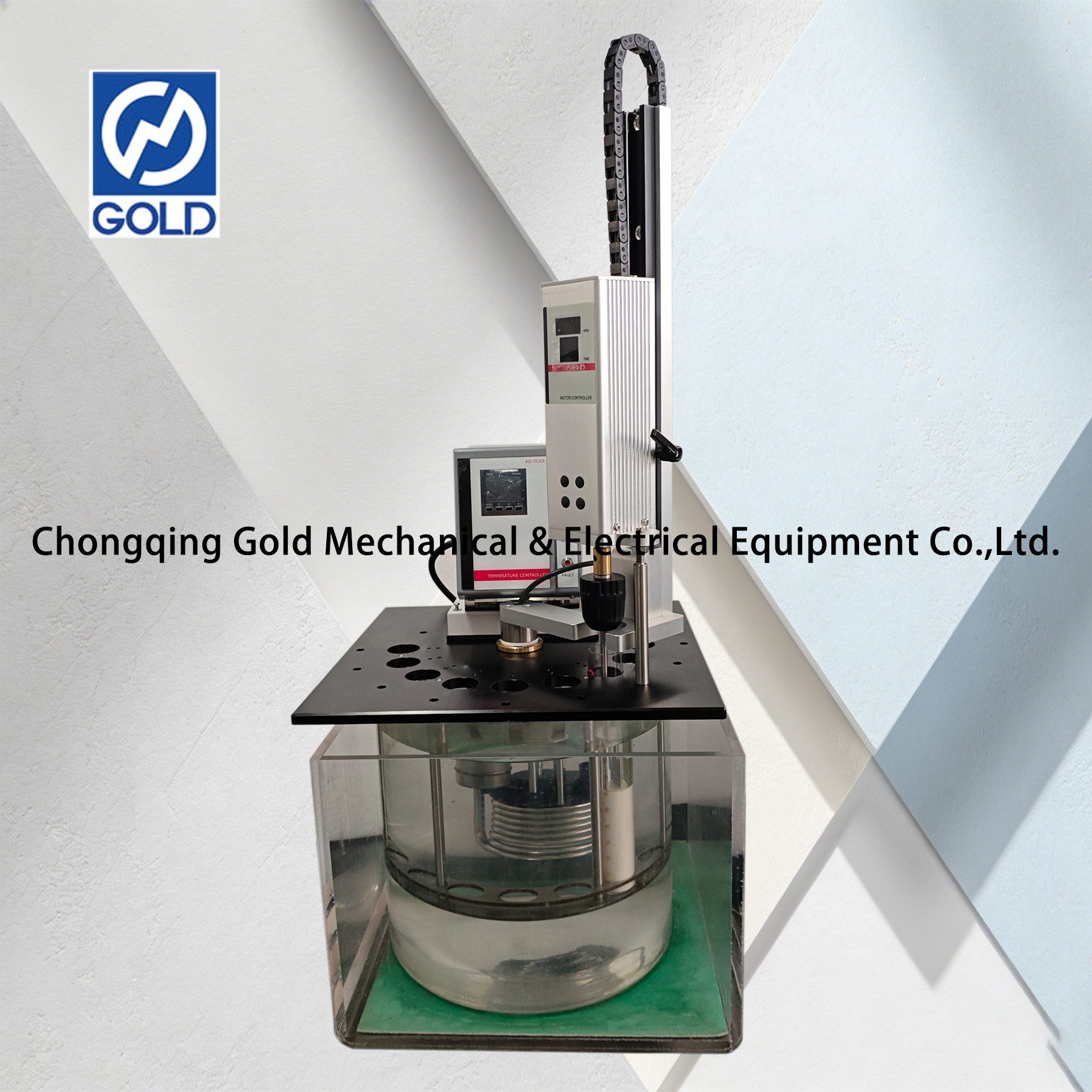 Testador de separabilidade de petr&oacute;leo e &aacute;gua l&iacute;quida sint&eacute;tica-1