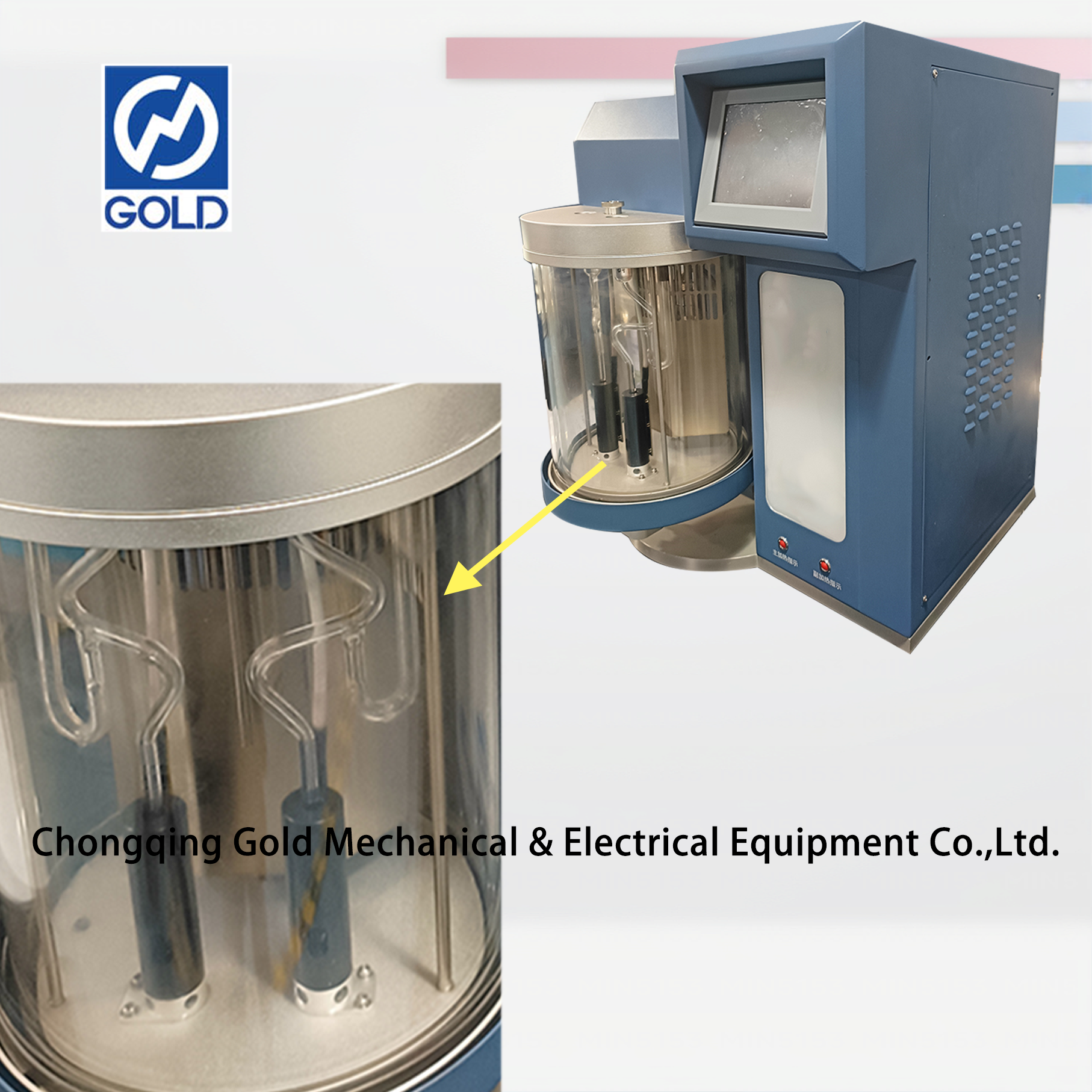 Visco cinem&aacute;tico de tubo dobr&aacute;vel autom&aacute;tico