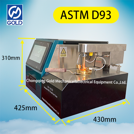 Testadores de ponto de flash de copo fechado da PMCC