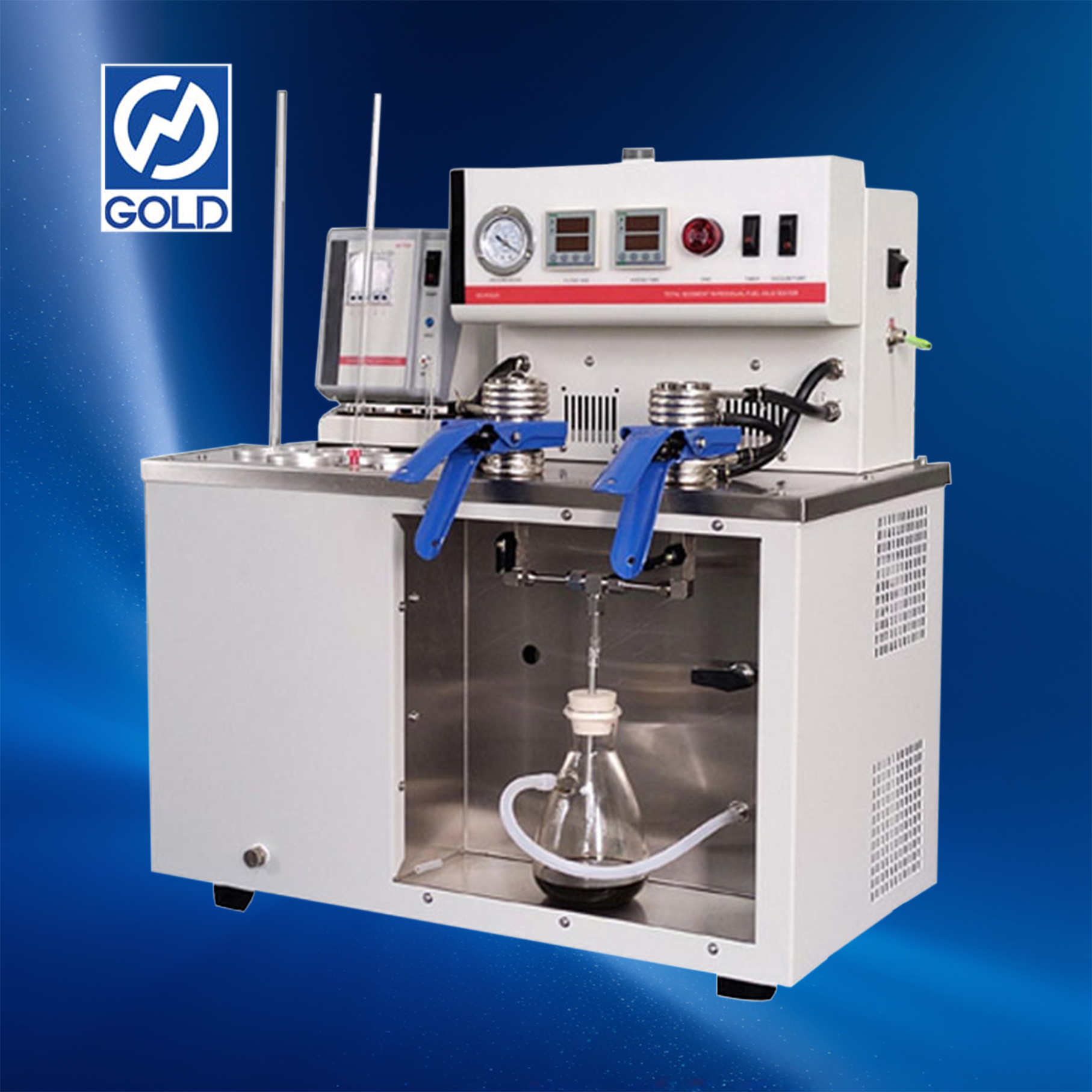 Testador de sedimentos totais de &oacute;leo combust&iacute;vel residual