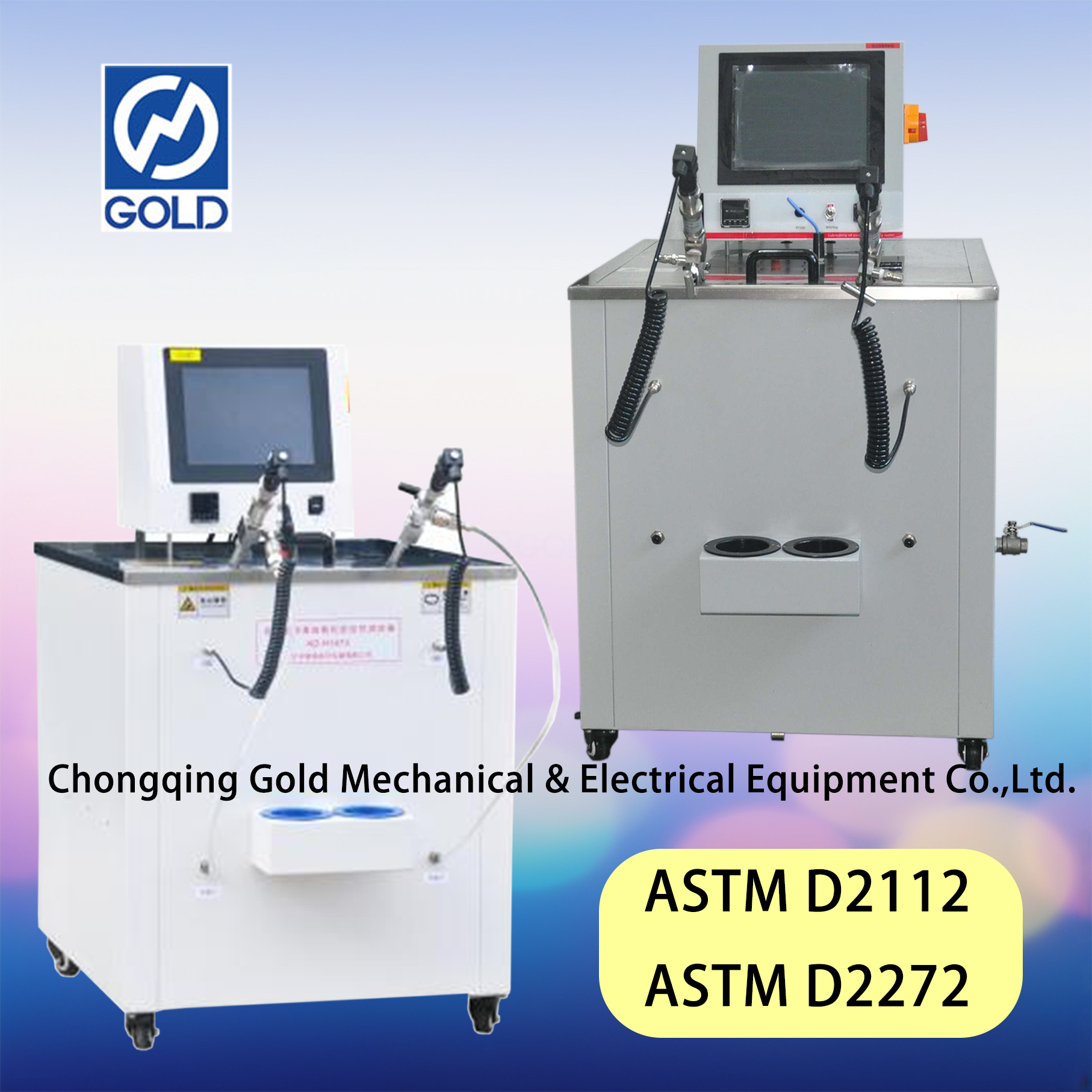 ASTM D2112 Testador de estabilidade de oxidação de óleo automático de lubrificação ASTM D2272