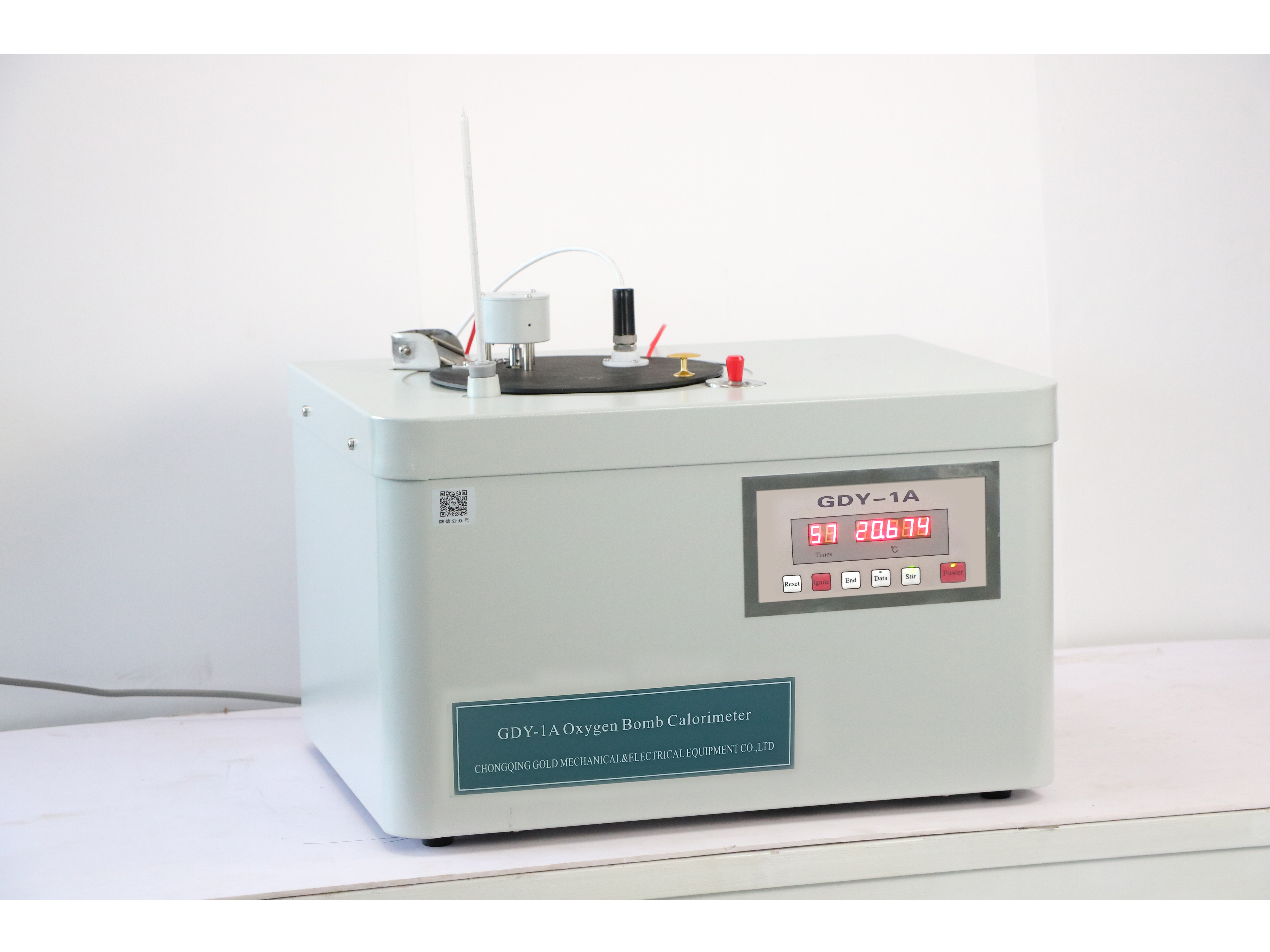 Calorimetria de bomba de oxig&ecirc;nio