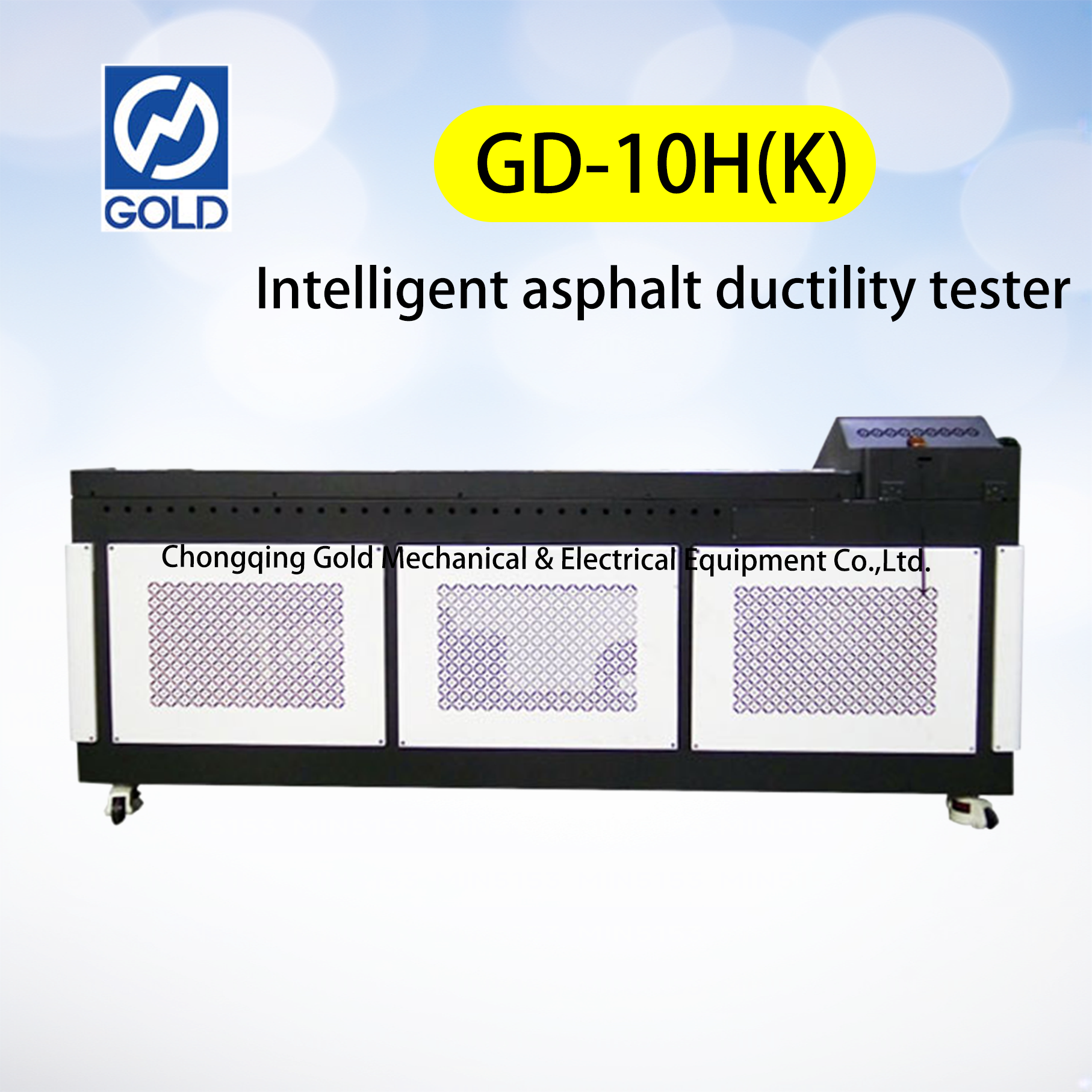 ASTM D113 Testador de ductilidade de asfalto inteligente