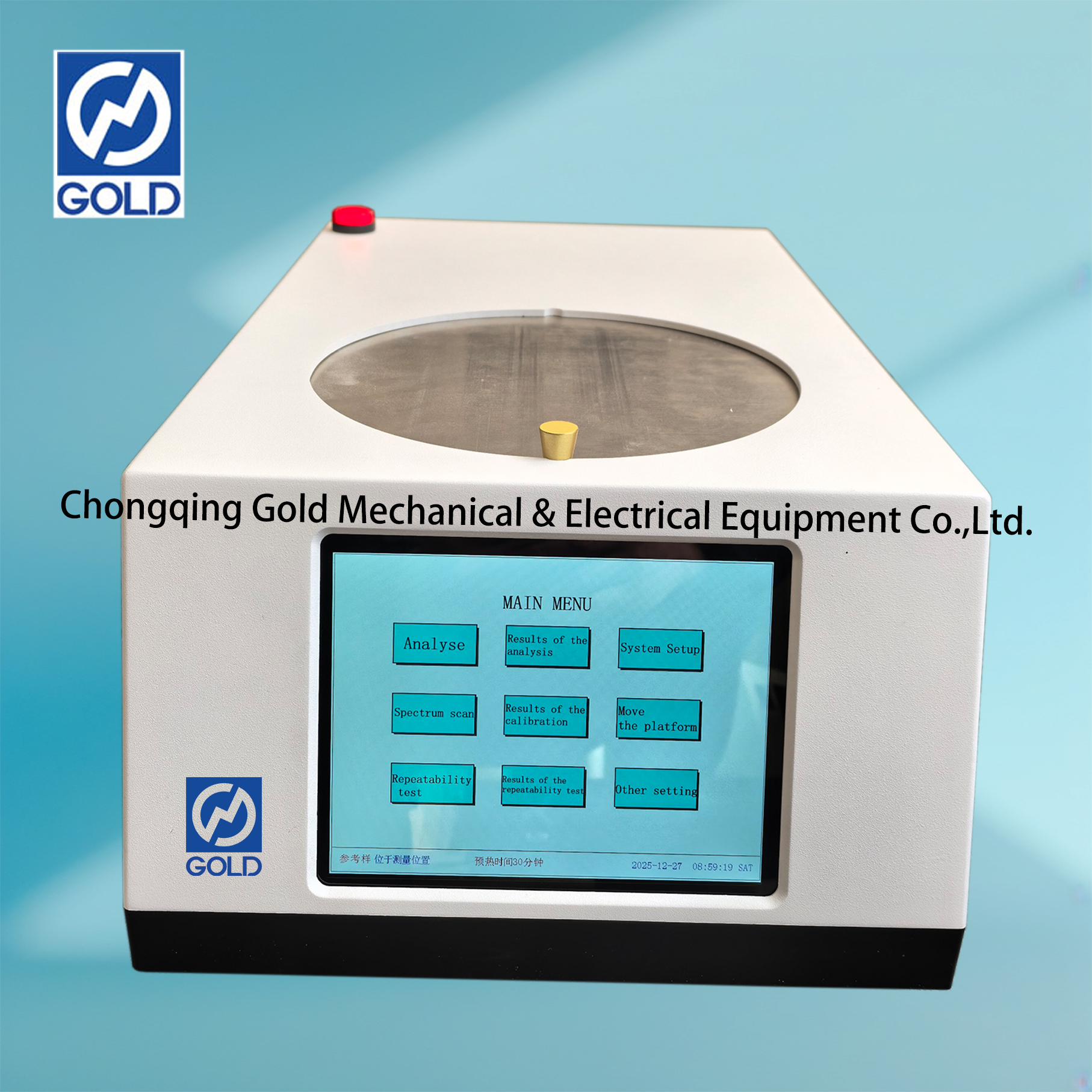 Analisador de enxofre por fluorescência de raios X (amostra múltipla)