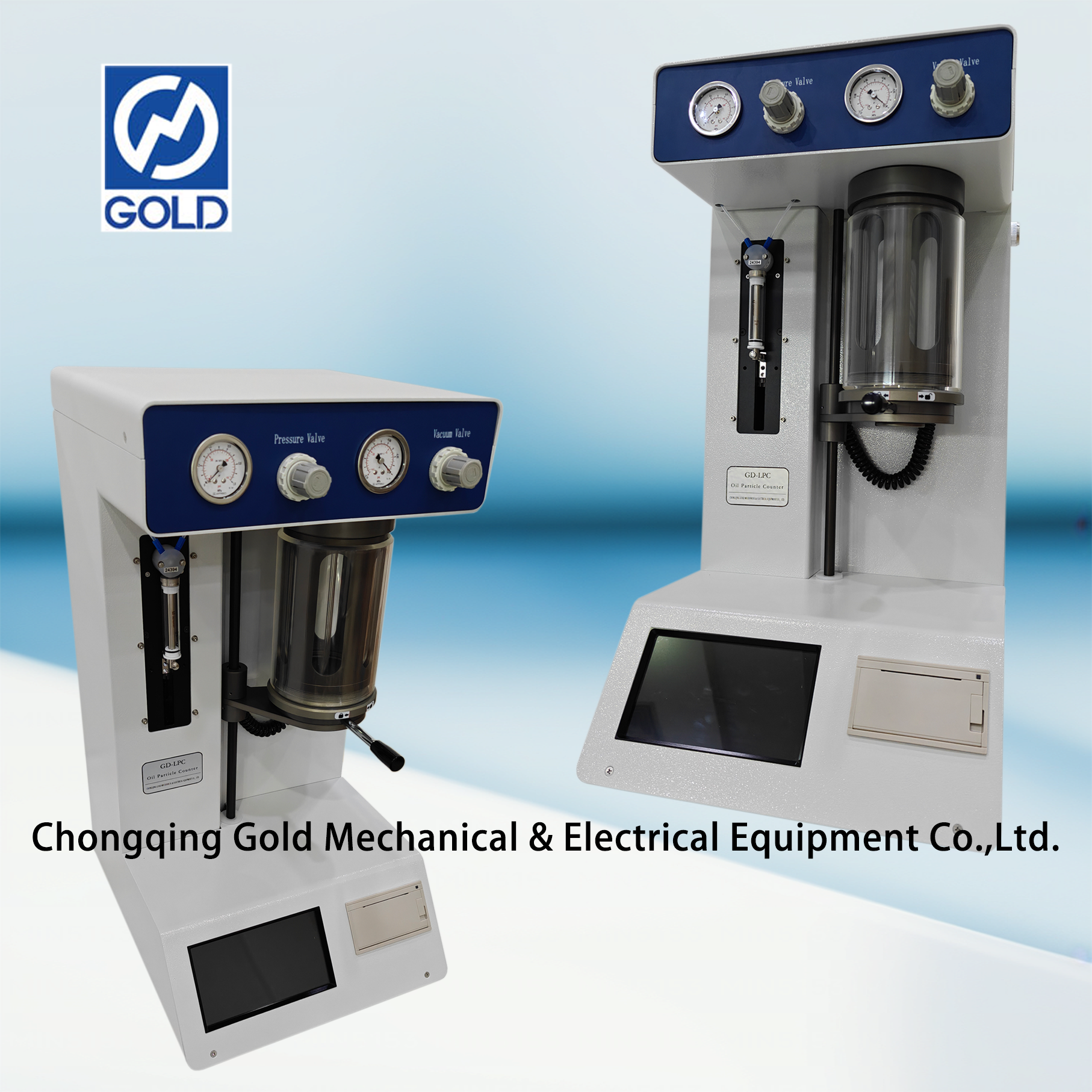 Contador de partículas líquidas de mesa