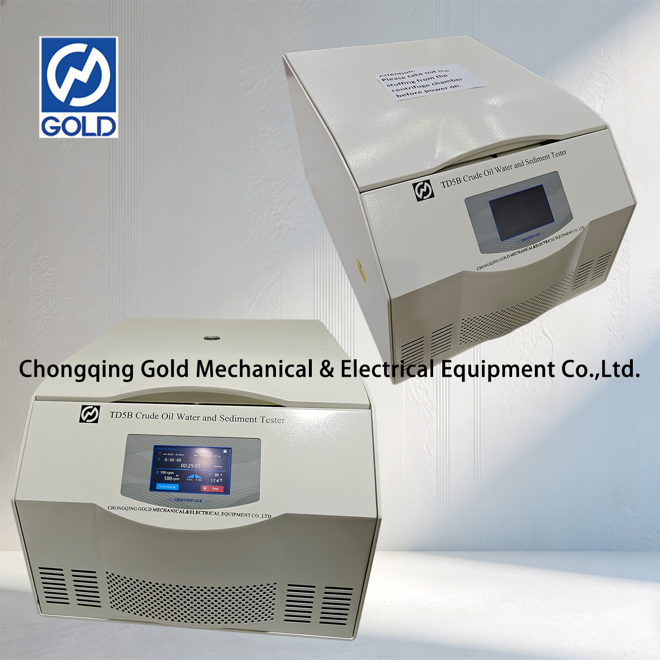 Centrífuga de determinação de umidade de petróleo bruto ASTM D4007