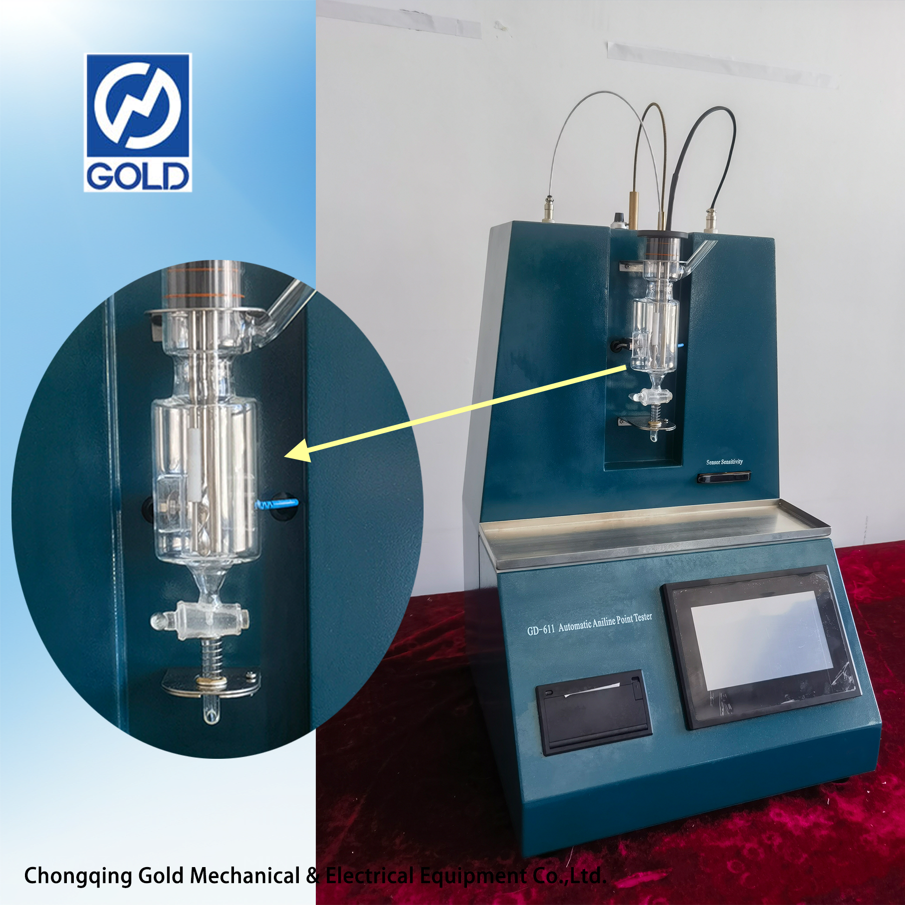 Testador autom&aacute;tico de Aniline Point-13