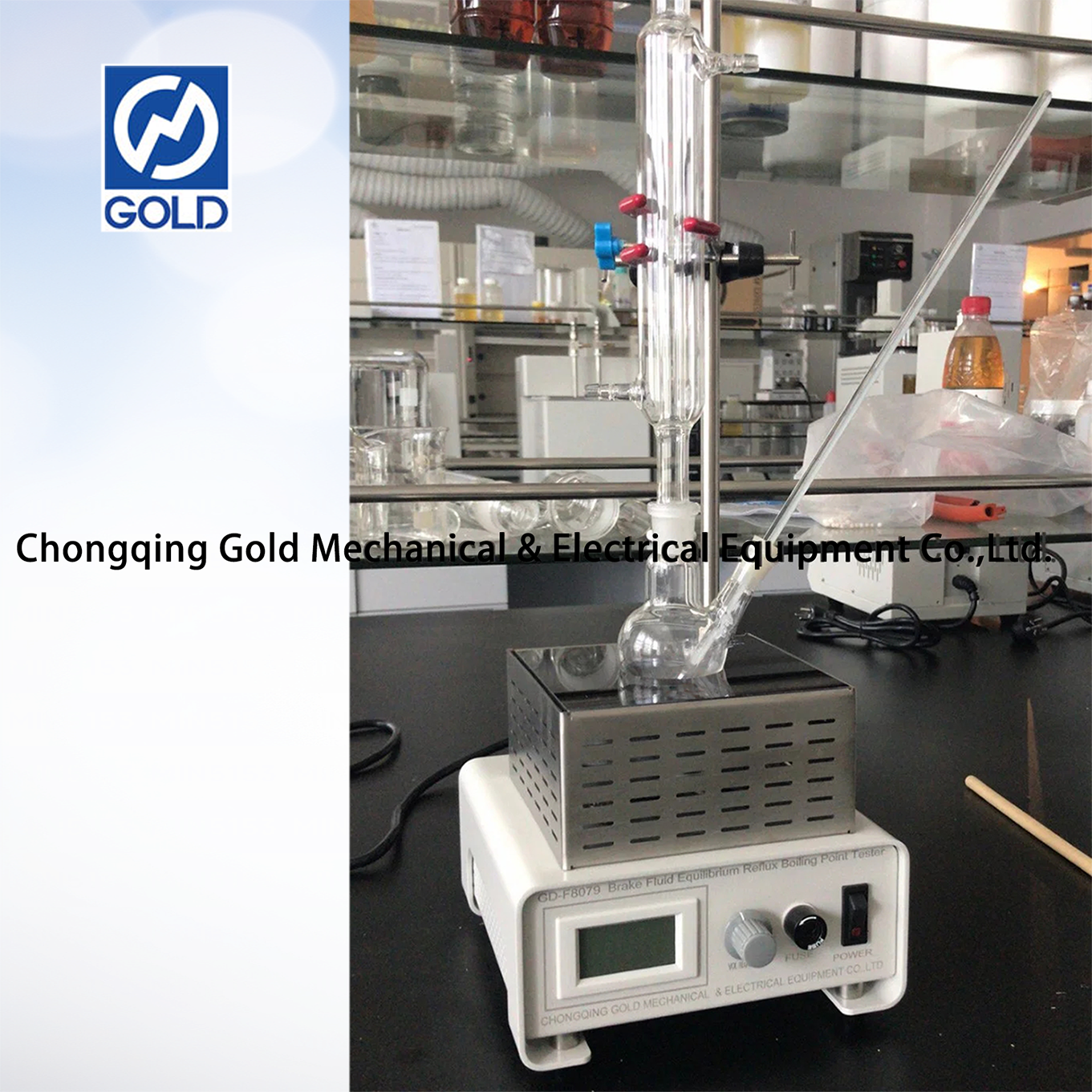 Testador de ponto de ebuli&ccedil;&atilde;o de refluxo de equil&iacute;brio de fluido de freio-1