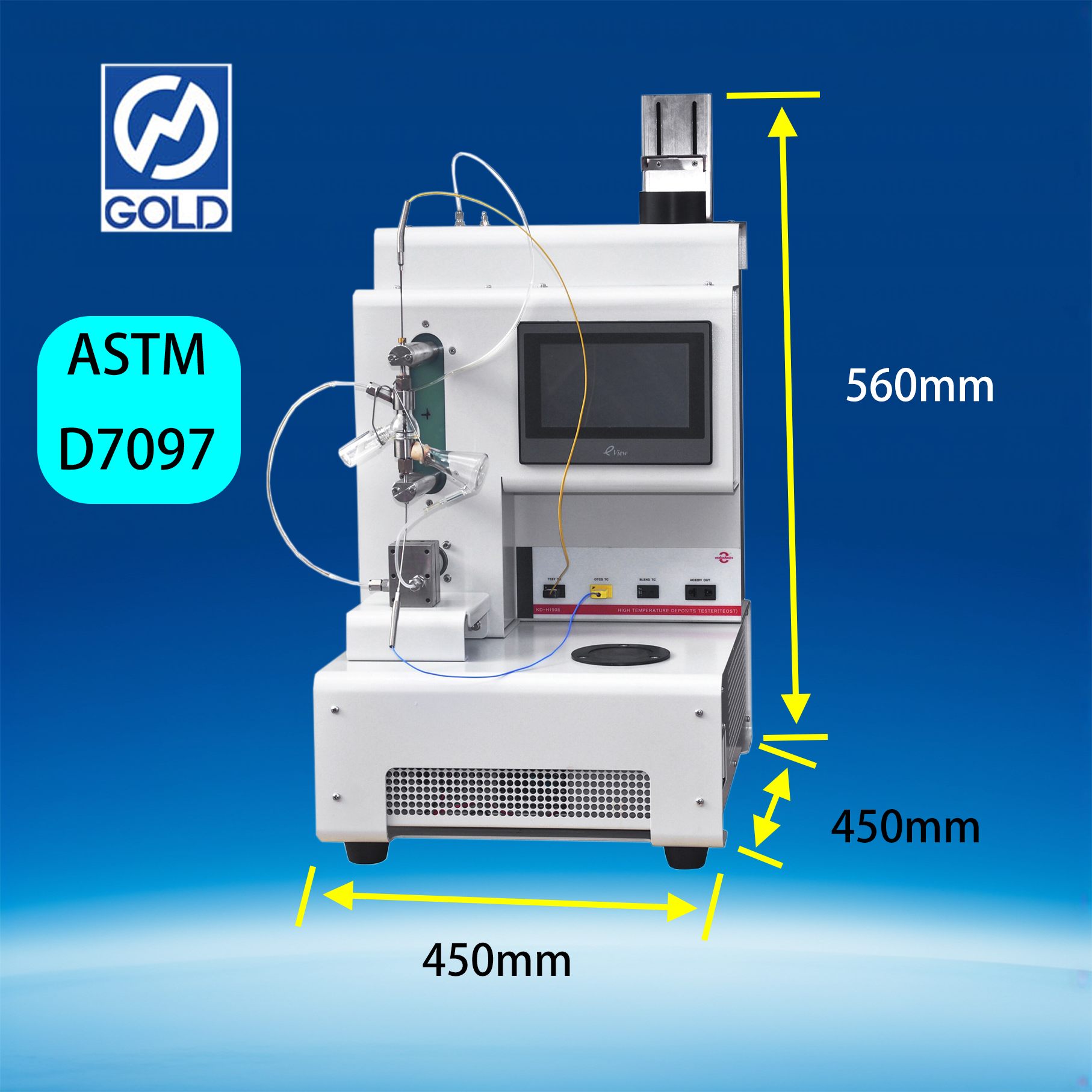 Testador de simulação de óleo de termo-oxidação Teost MHT