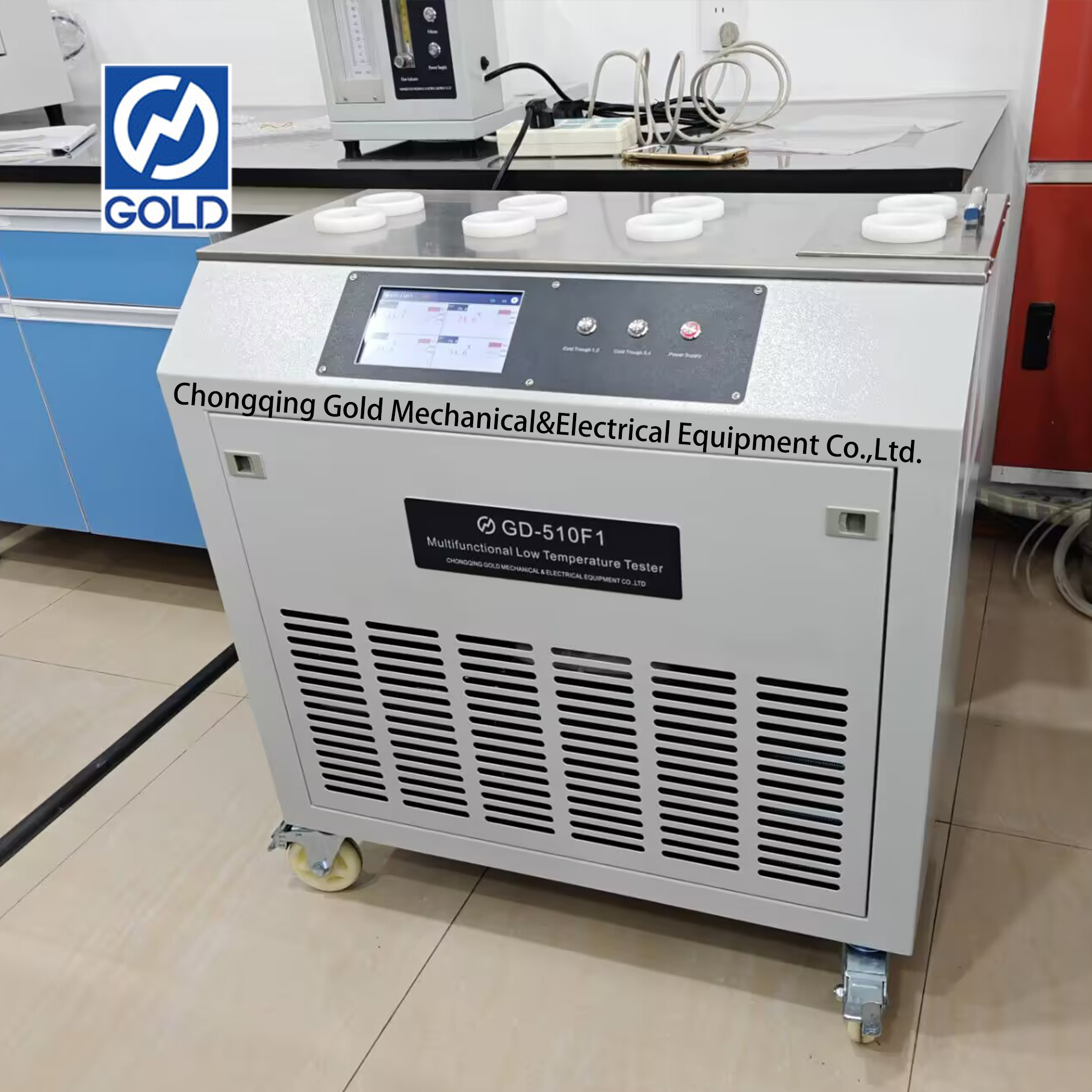 Testador multifuncional de temperatura mais baixa