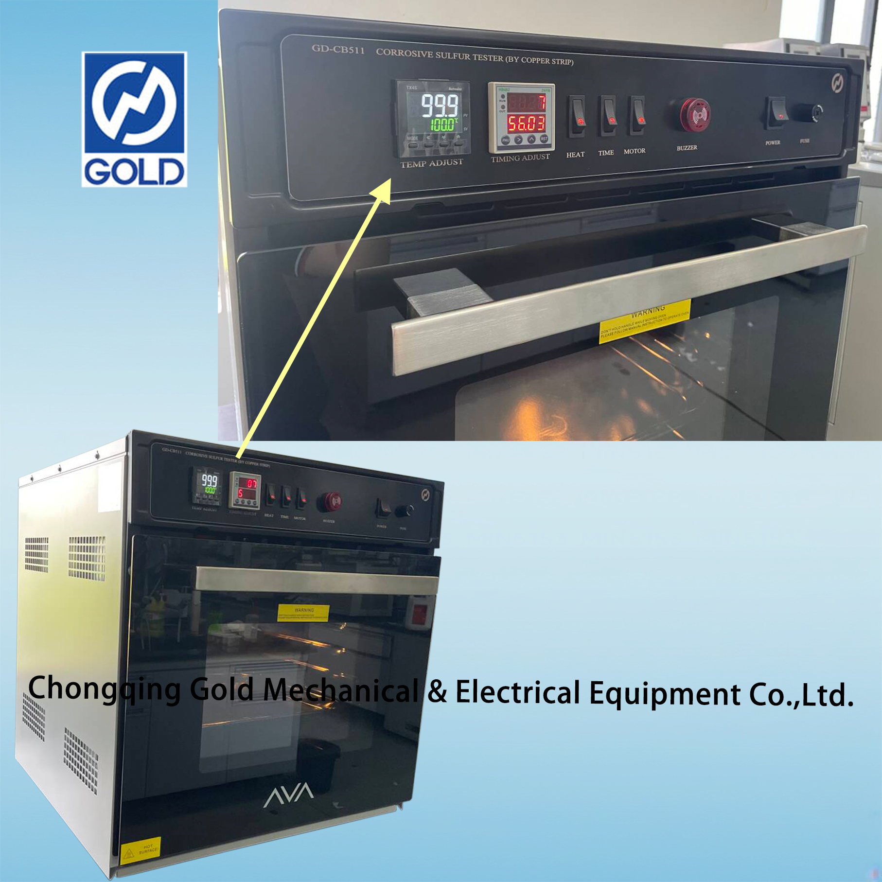 Testador de enxofre corrosivo-4