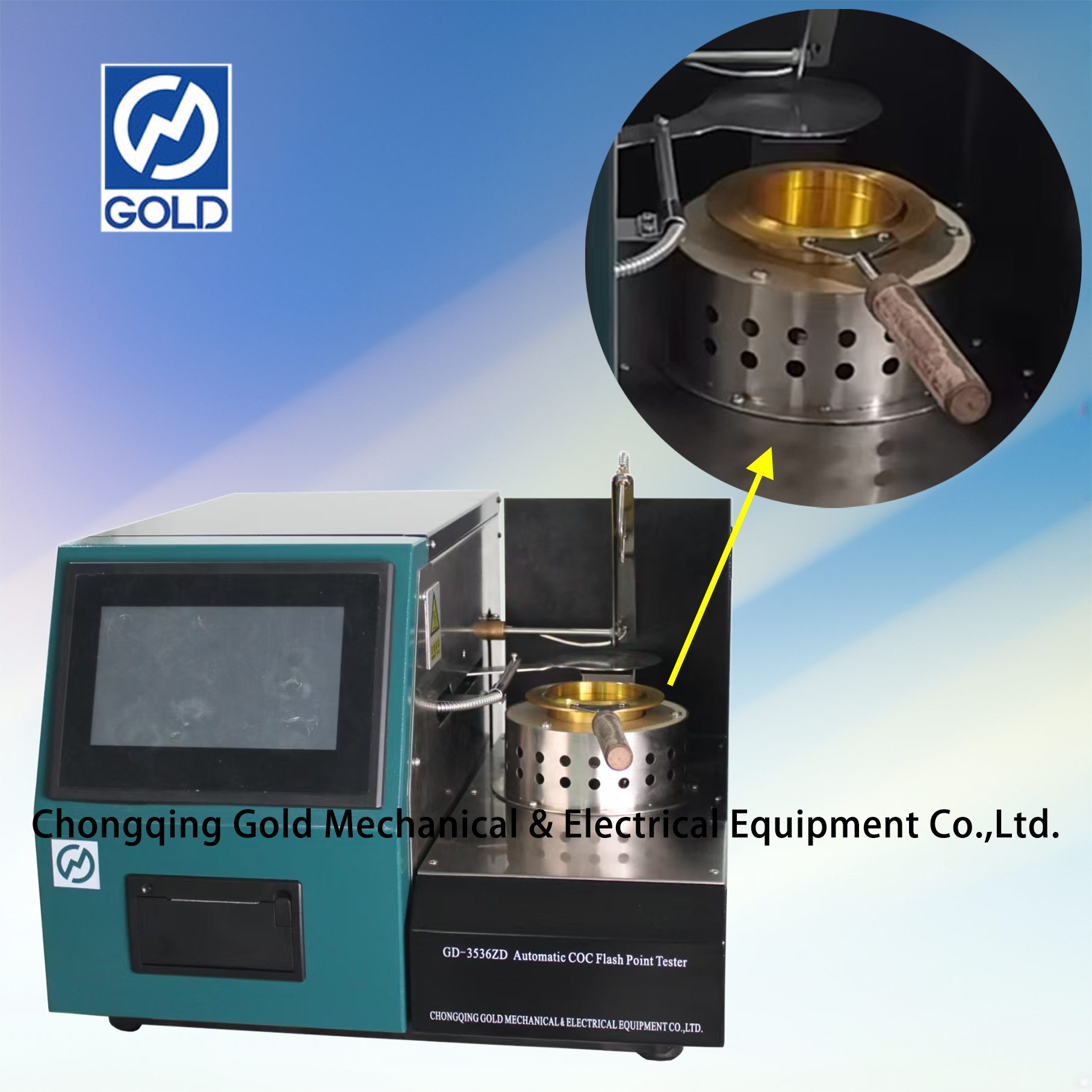 Testador autom&aacute;tico de ponto flash coc