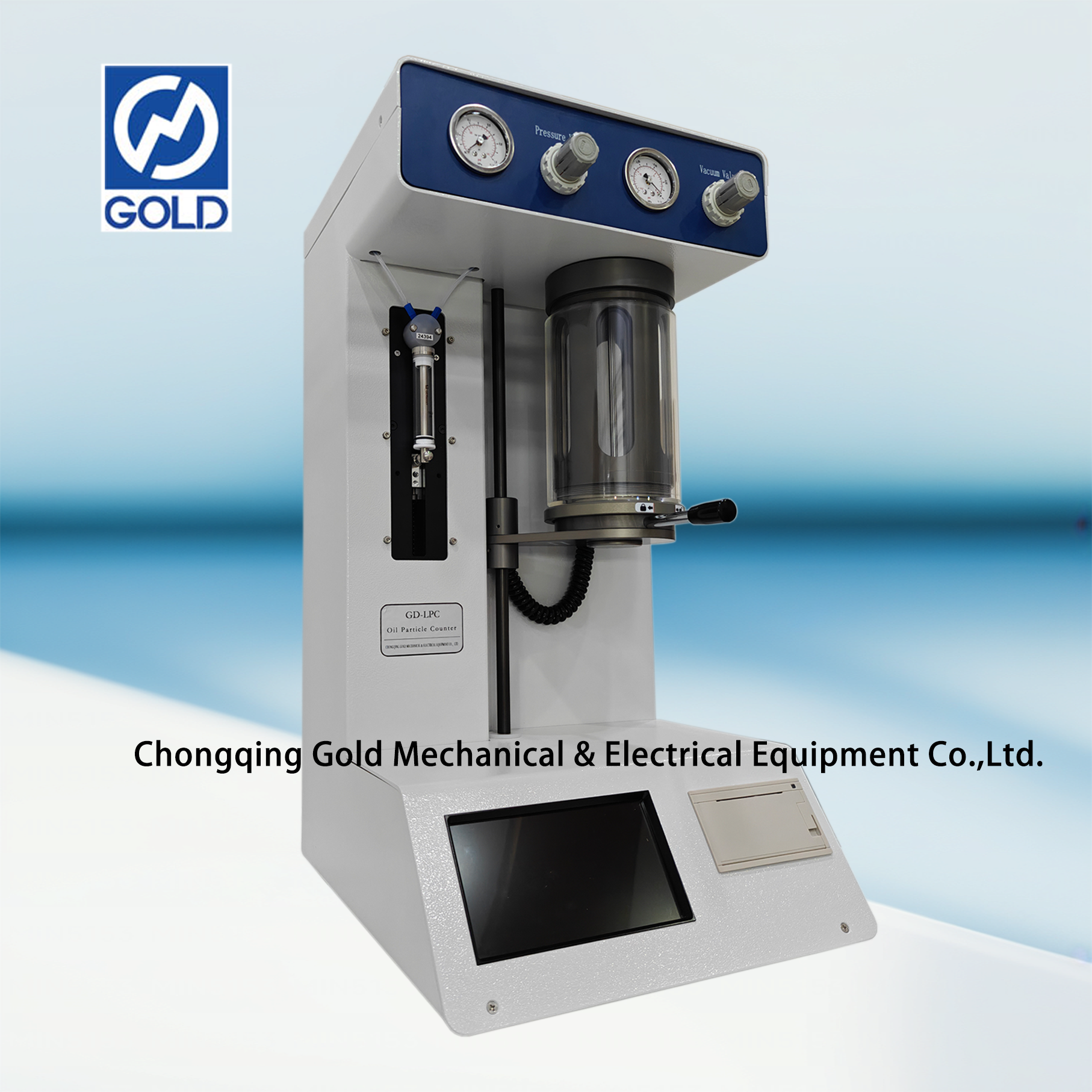 Contador de partículas líquidas de mesa