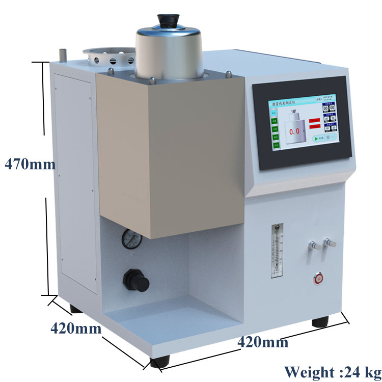 Aparelho de teste de resíduos de carbono ASTM D4530 (MCRT) por Micro Method com preço competitivo