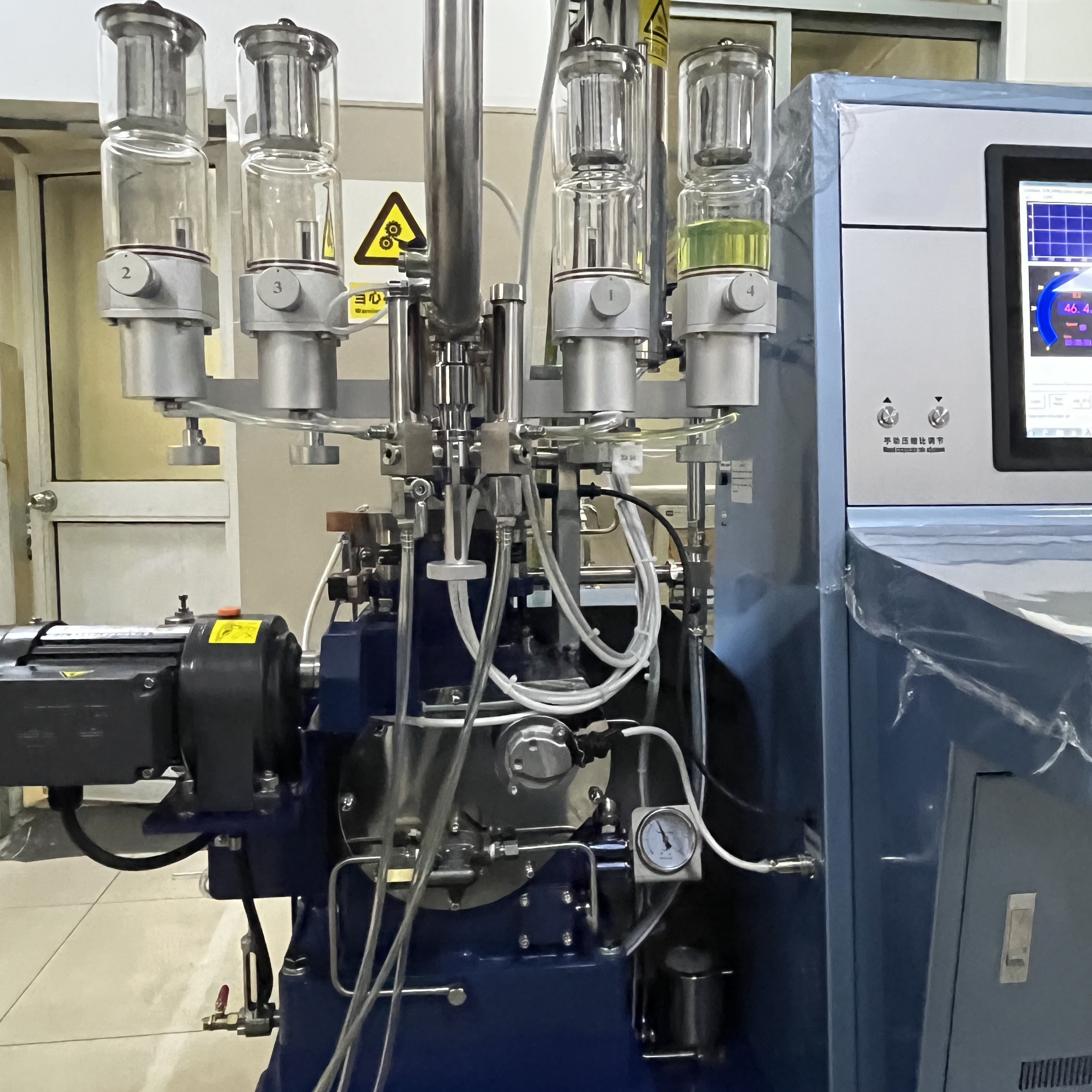 Unidade de teste de octano a gasolina