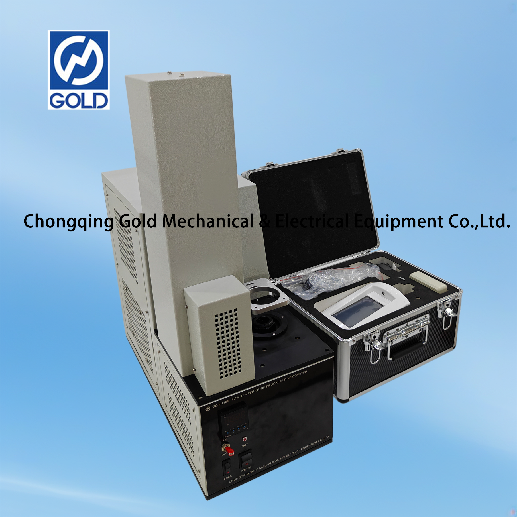 Viscos&iacute;metro Brookfield de &oacute;leo--2