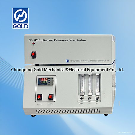 Analisador de enxofre de fluorescência semi -automática UV