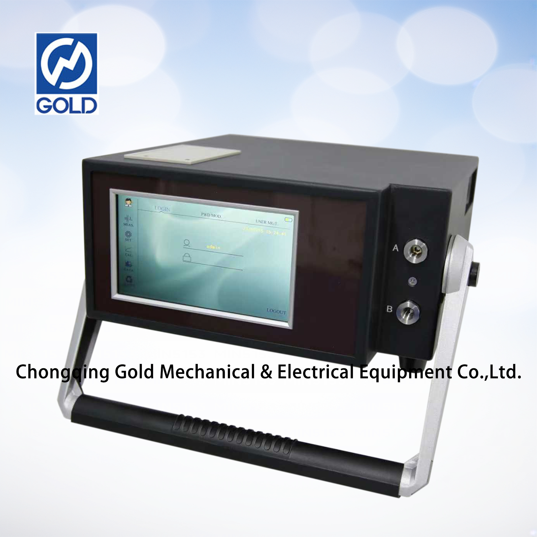 Contador portátil de partículas de óleo