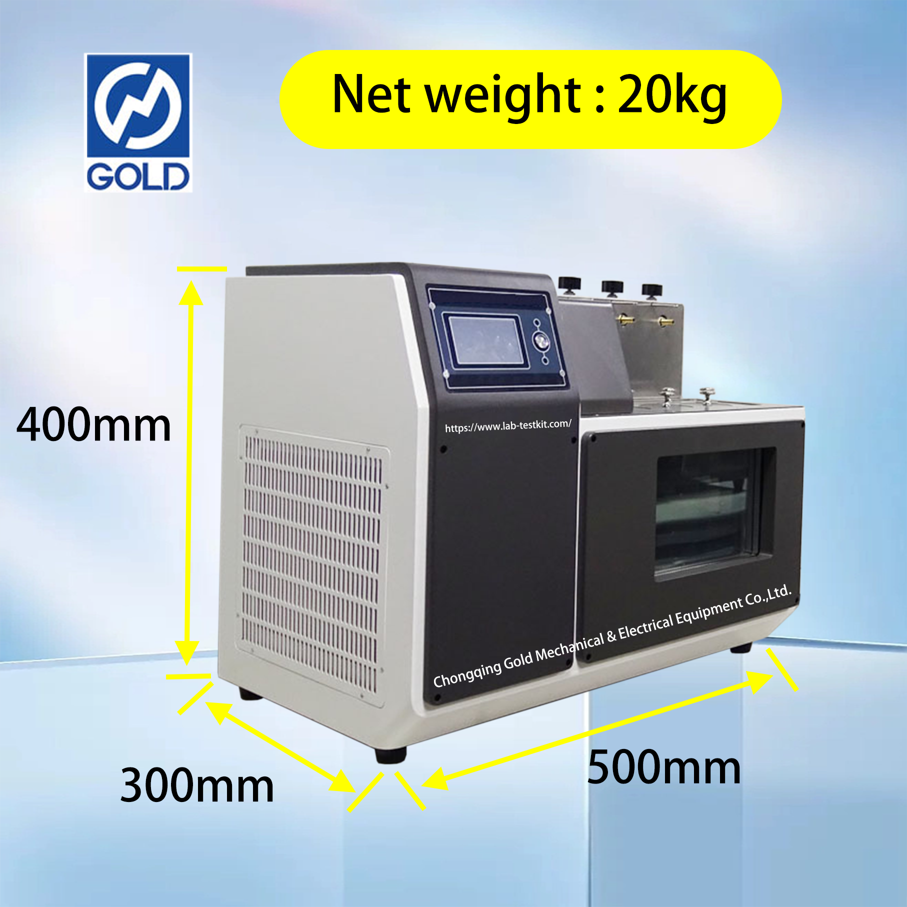 M&aacute;quina de teste de conte&uacute;do de parafina de asfalto-1