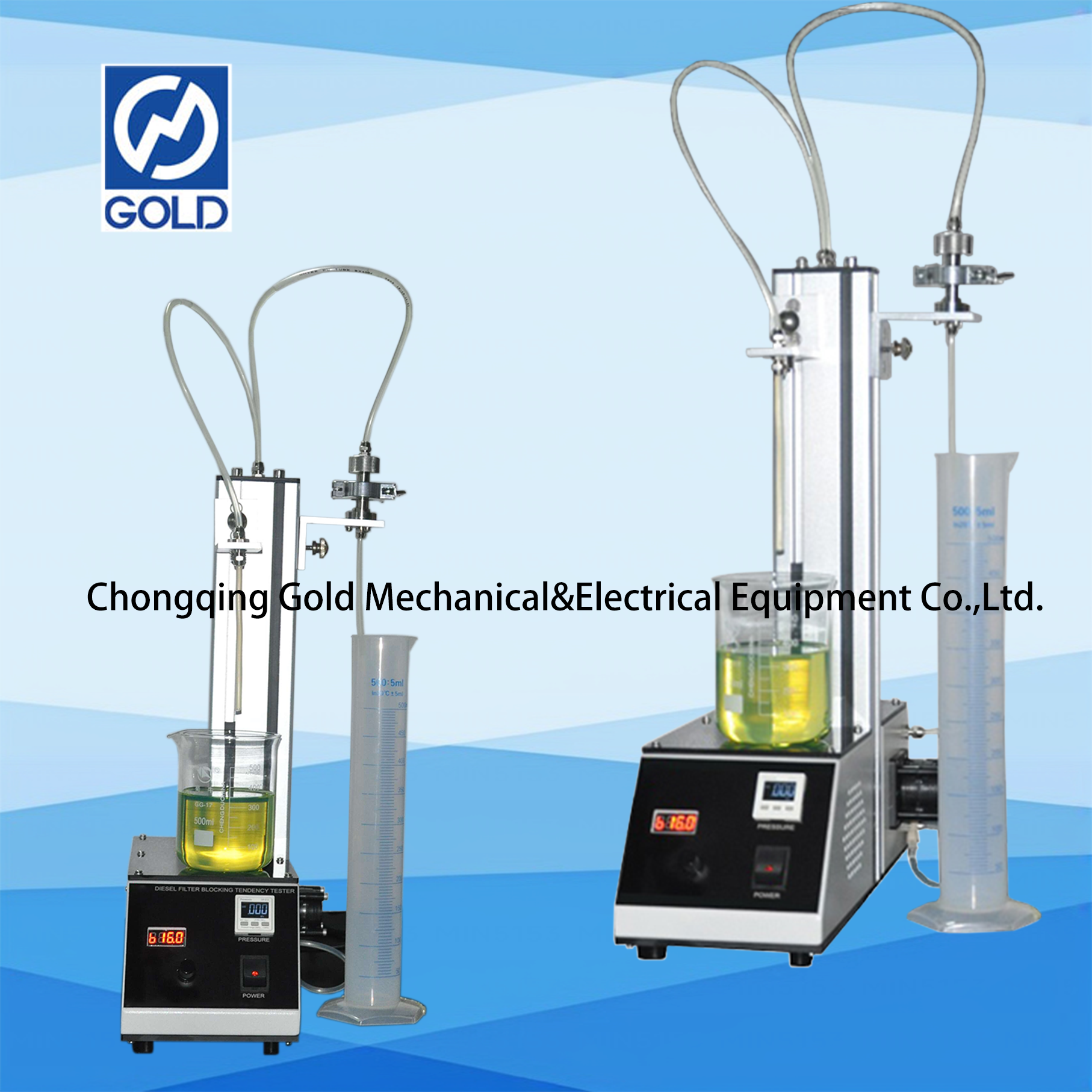 GD-R1066 Testador de tend&ecirc;ncia de bloqueio de filtro-2