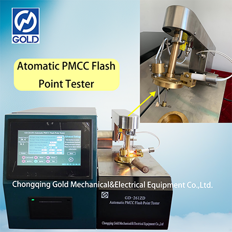 Aparelho de ponto de flash de copo fechado